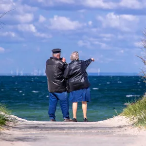 Rentner am Meer