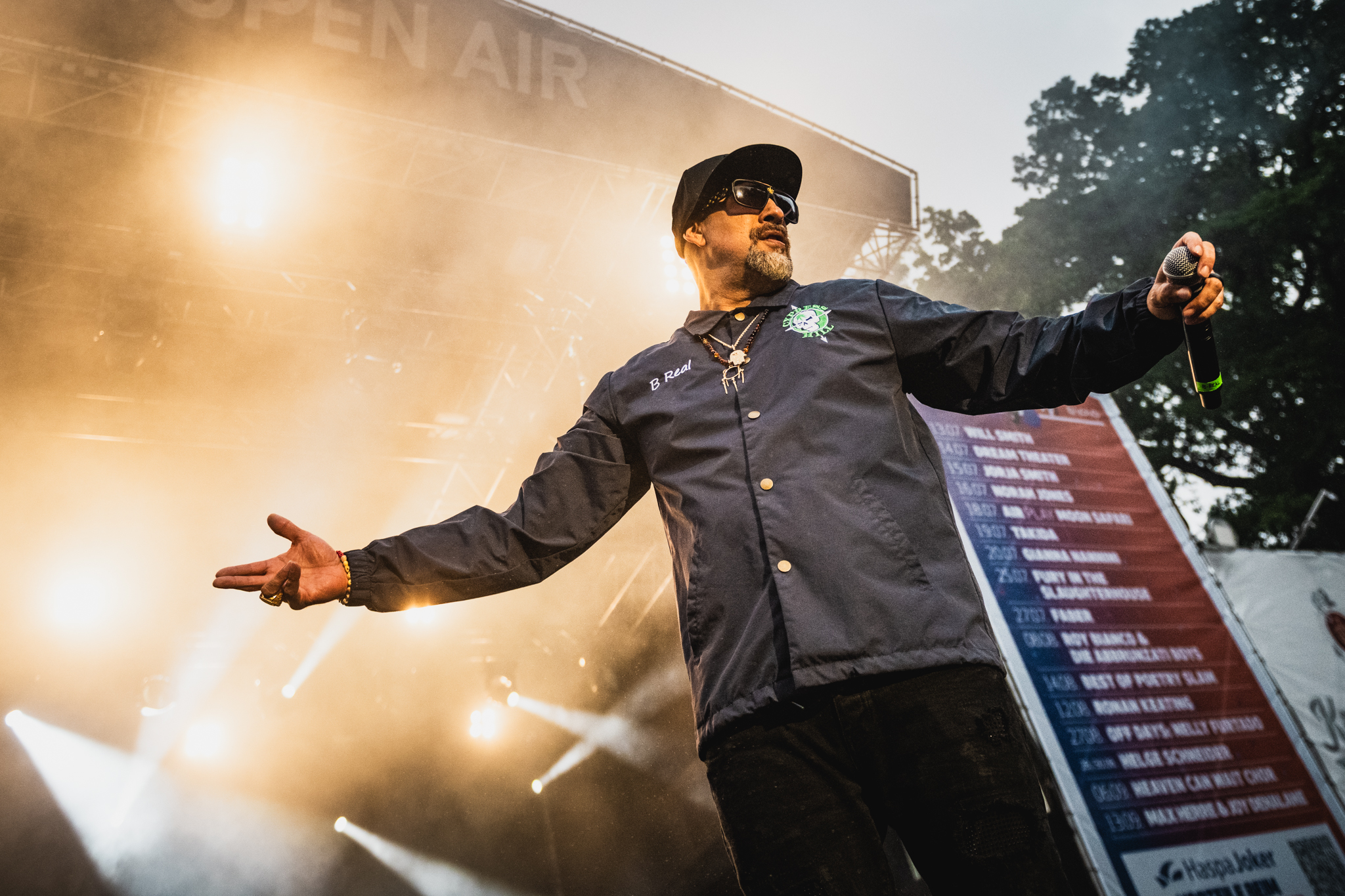 B-Real von Cypress Hill im Hamburger Stadtpark
