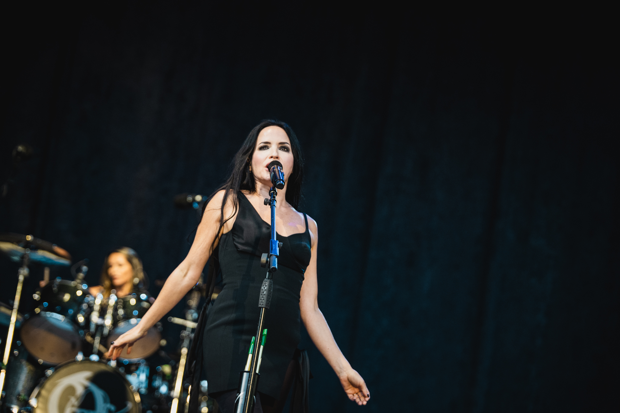 Andrea Corr beim Komzert im Hamburger Stadtpark