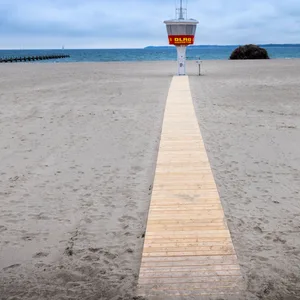 In Travemünde verschwand ein zehnjähriger Junge spurlos vom Strand (Archivbild).