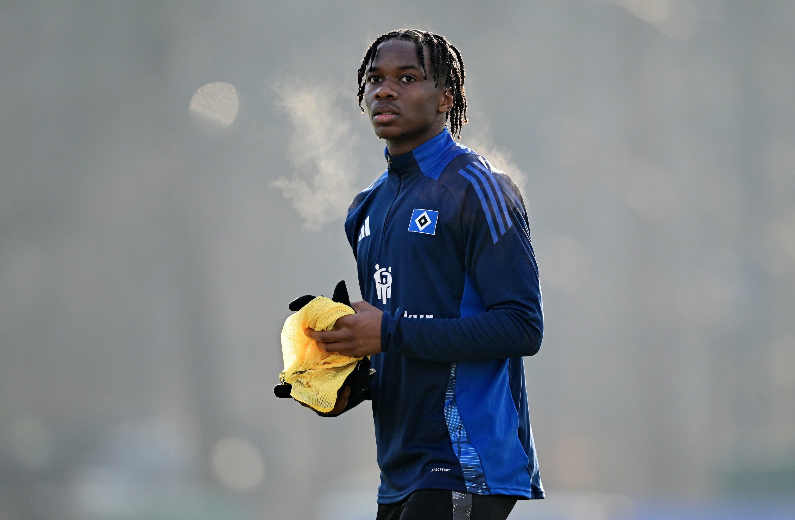 Aboubaka Soumahoro im HSV-Training