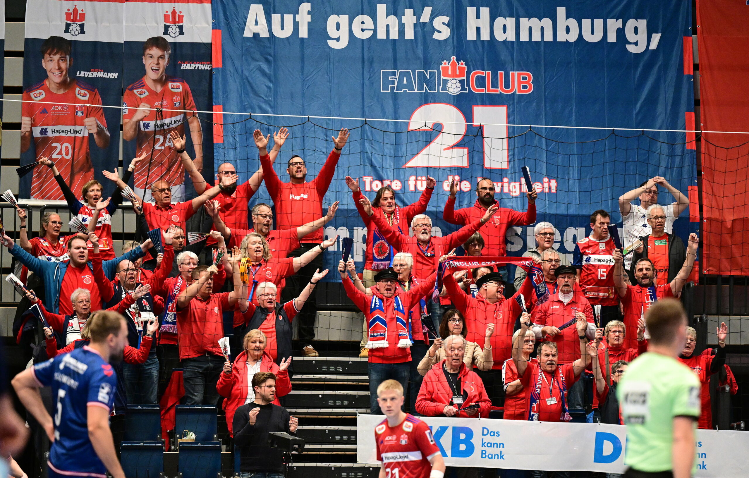 HSVH-Fans machen Stimmung