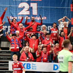 HSVH-Fans machen Stimmung
