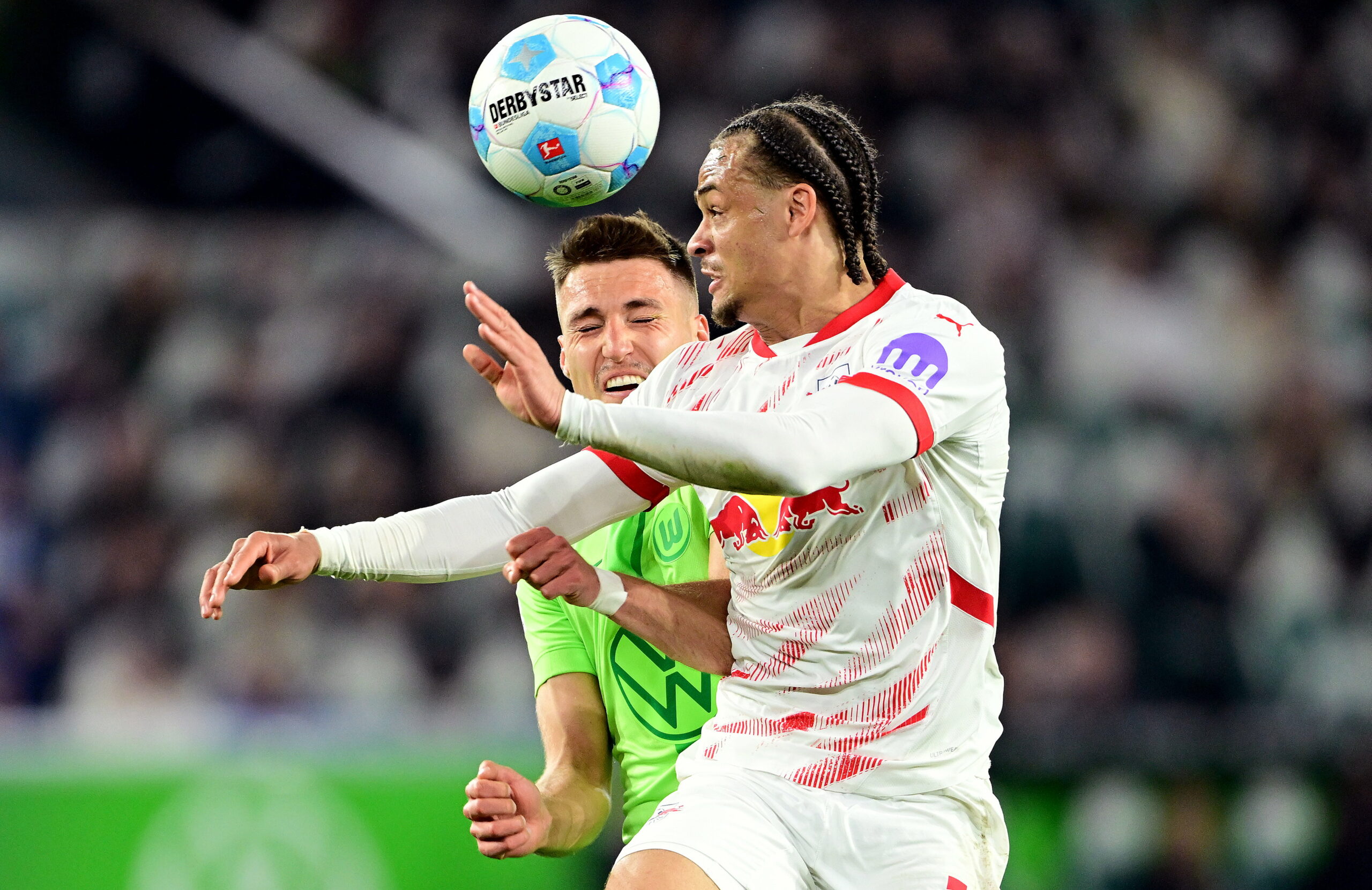 RB Leipzig gegen den VfL Wolfsburg
