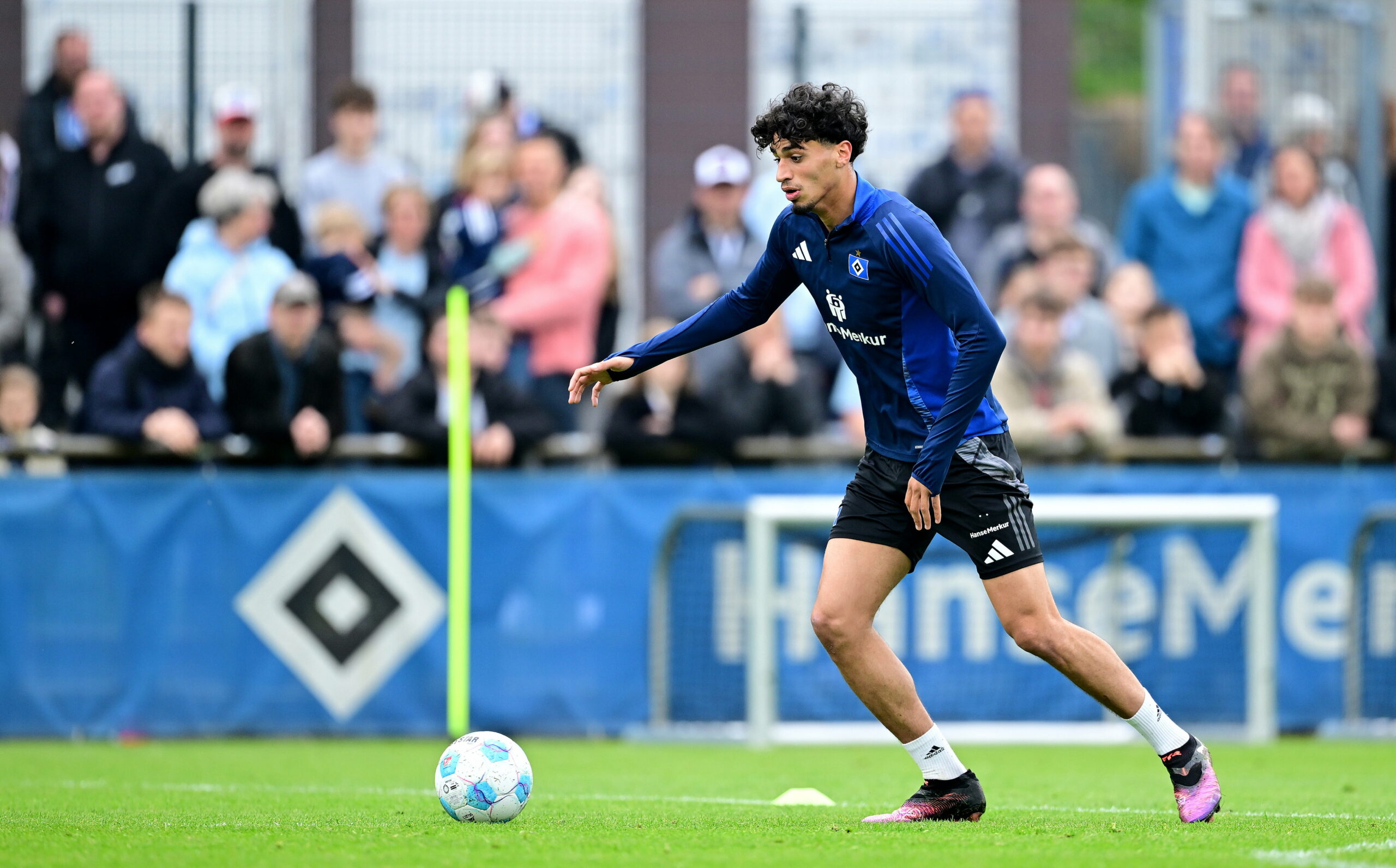 Omar Megeed im HSV-Training