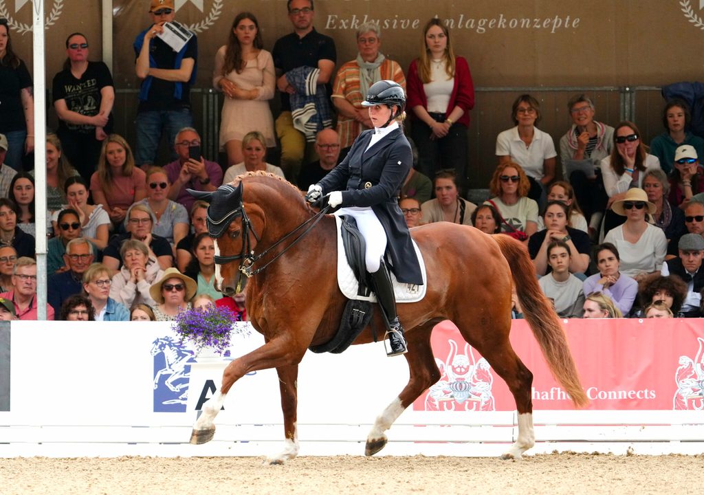 Anna-Lena Kracht gewann das Dressur-Derby
