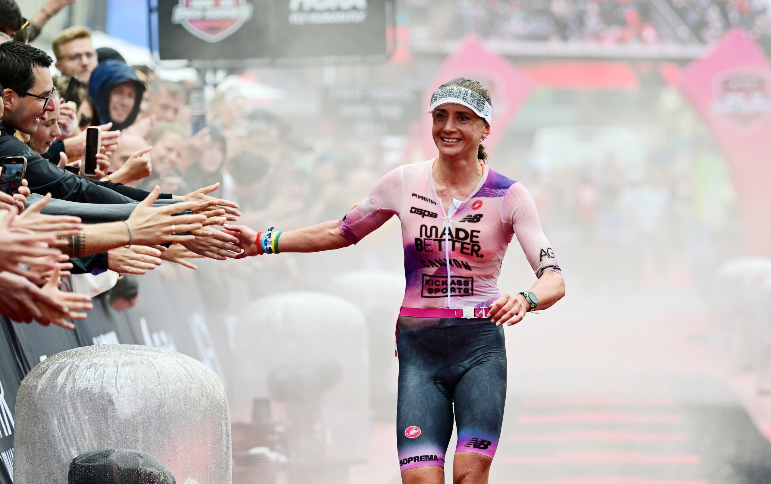 Laura Phillip gewann am Sonntagmittag den Ironman Hamburg European Championship