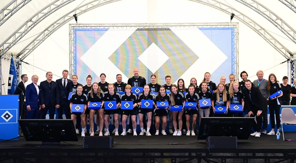 Ehrung der HSV-Frauen bei der Mitgliederversammlung