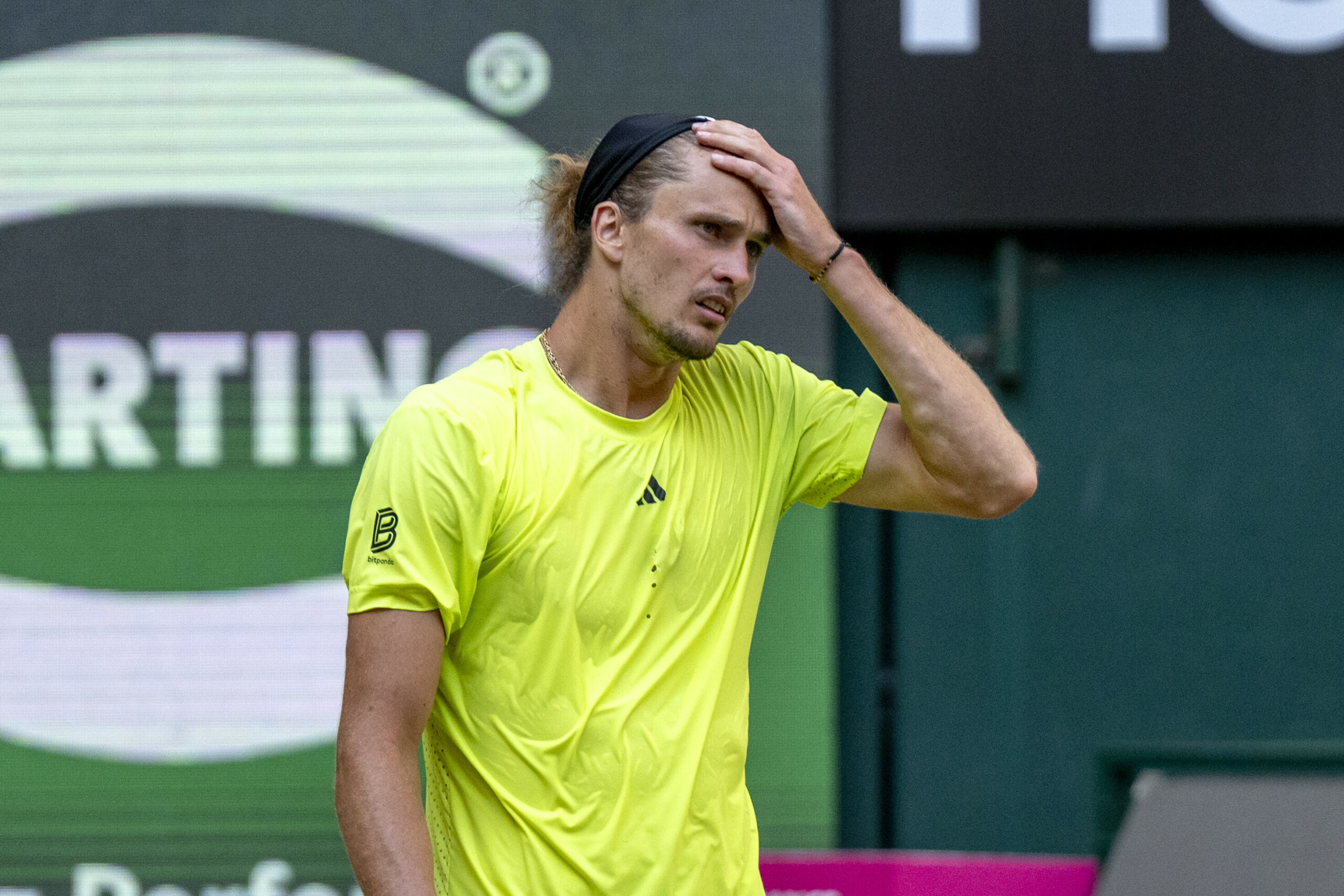 Alexander Zverev verliert gegen den Russen Medvedev.