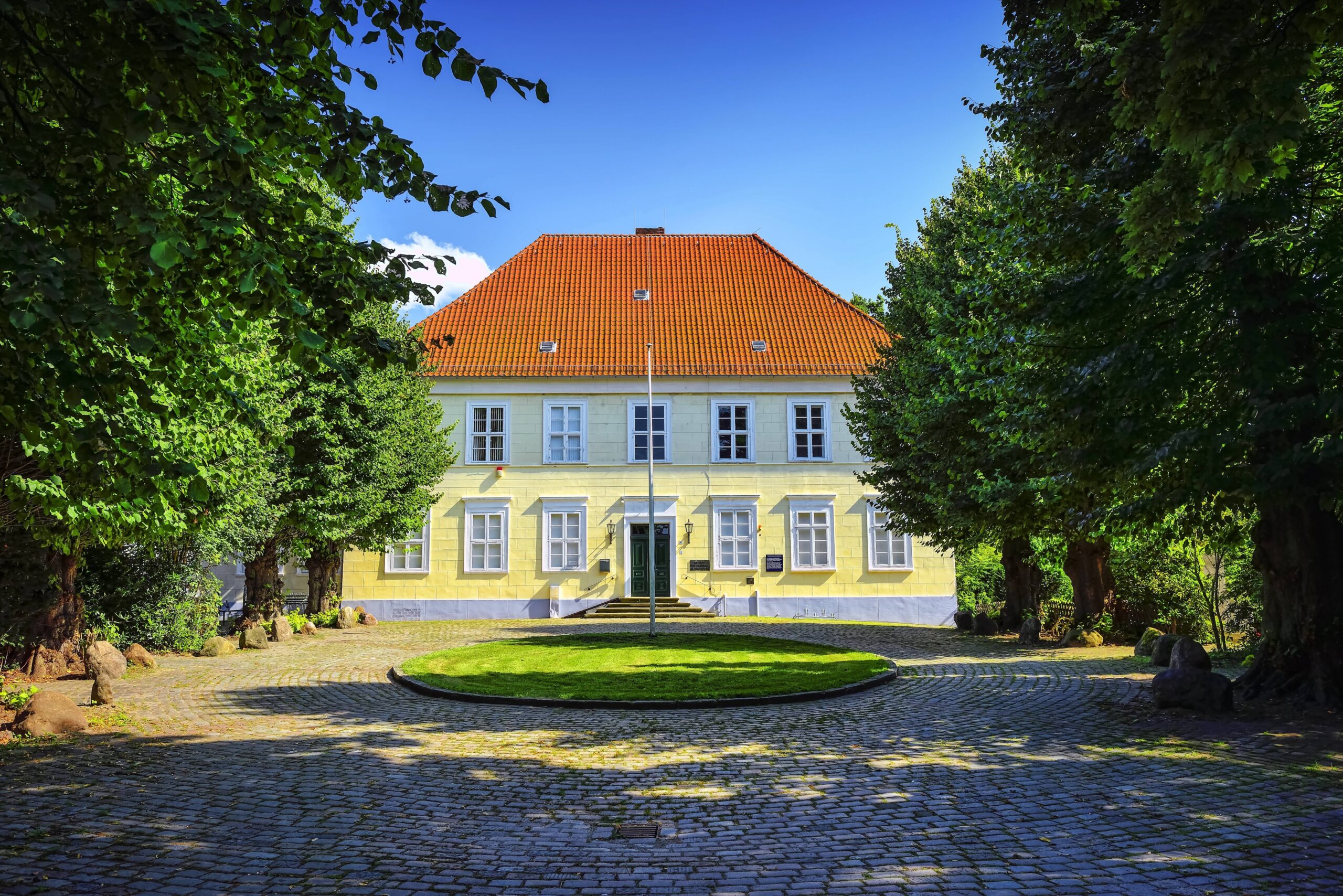 Das Hauptgebäude des Museums Elbinsel Wilhelmsburg.