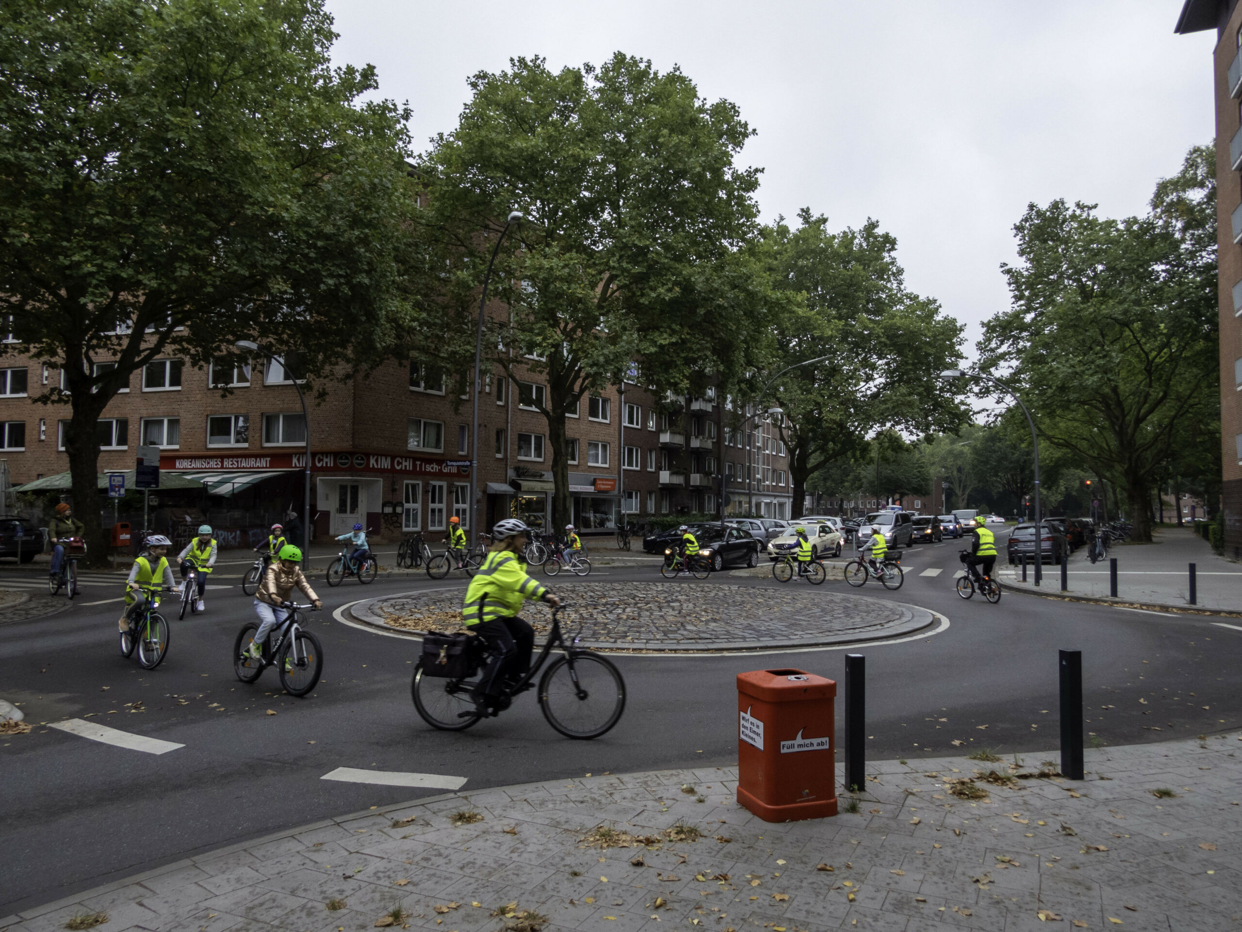 Fahrradtraining, Polizei