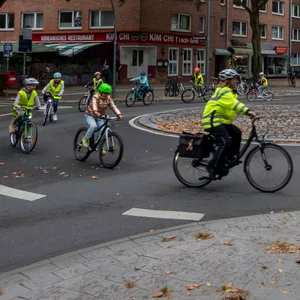 Fahrradtraining, Polizei