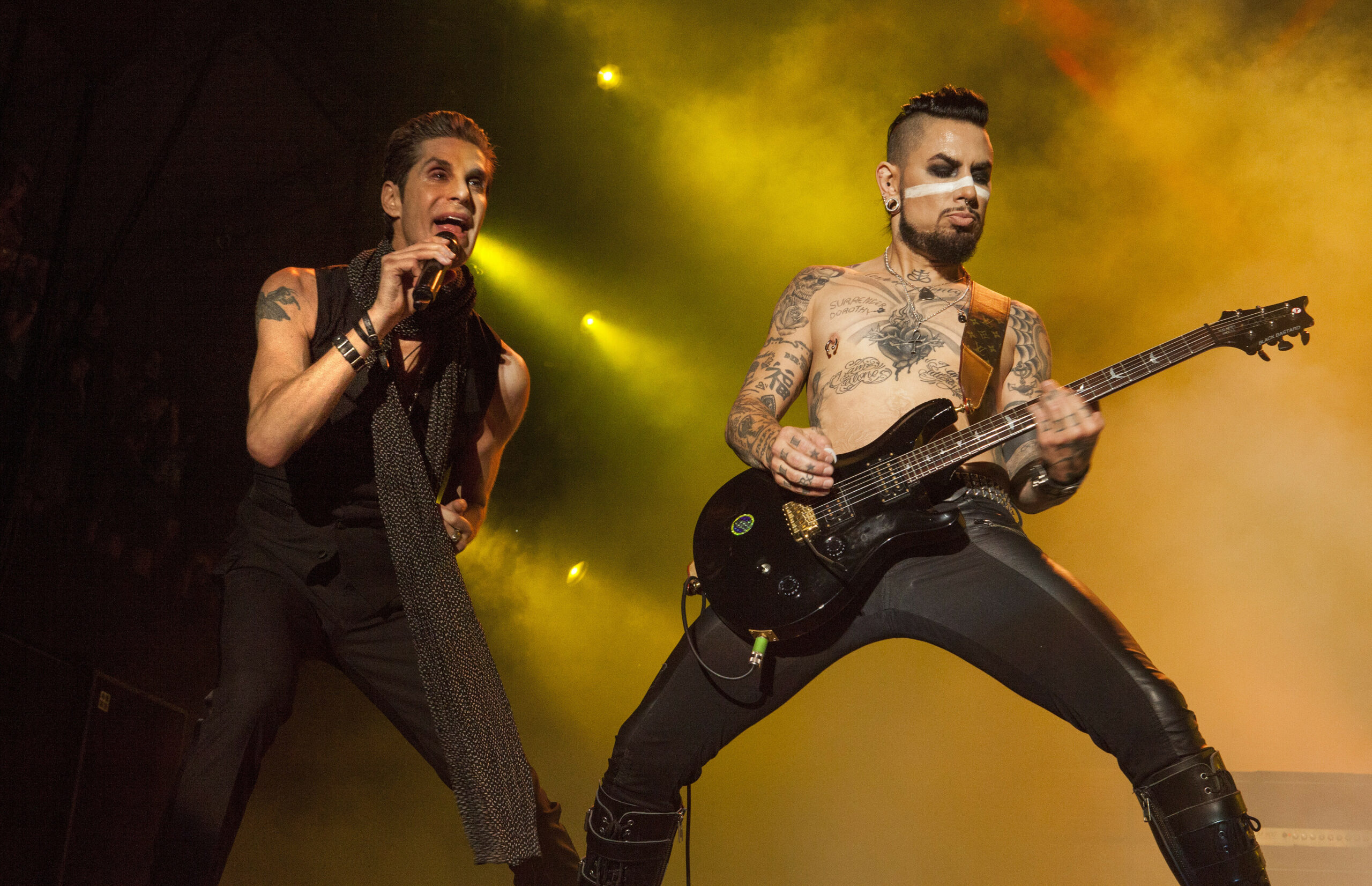 Perry Farrell und Gitarrist Dave Navarro