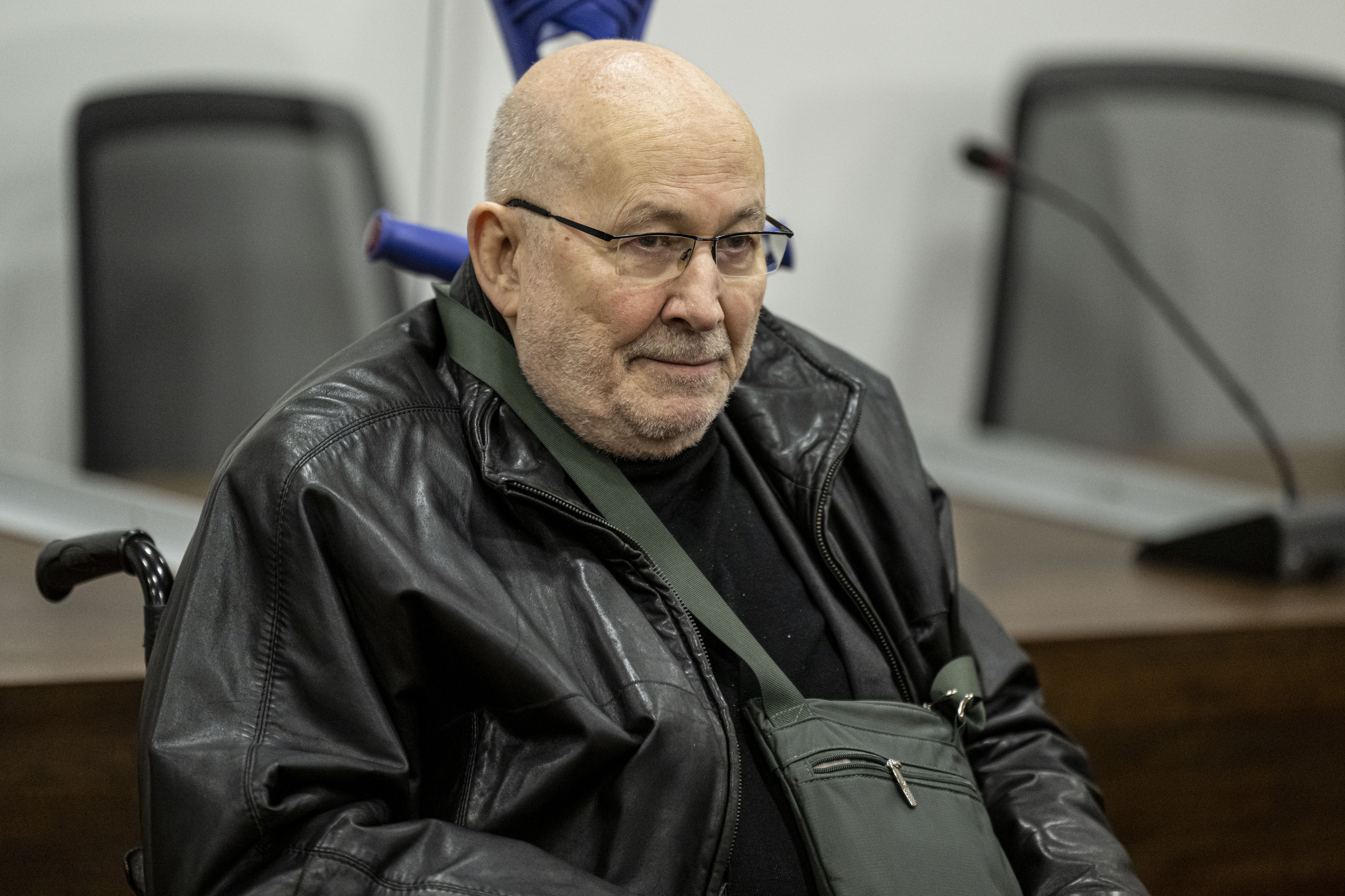 Horst Mahler, ehemaliger NPD-Anwalt, in einem Gerichtssaal.