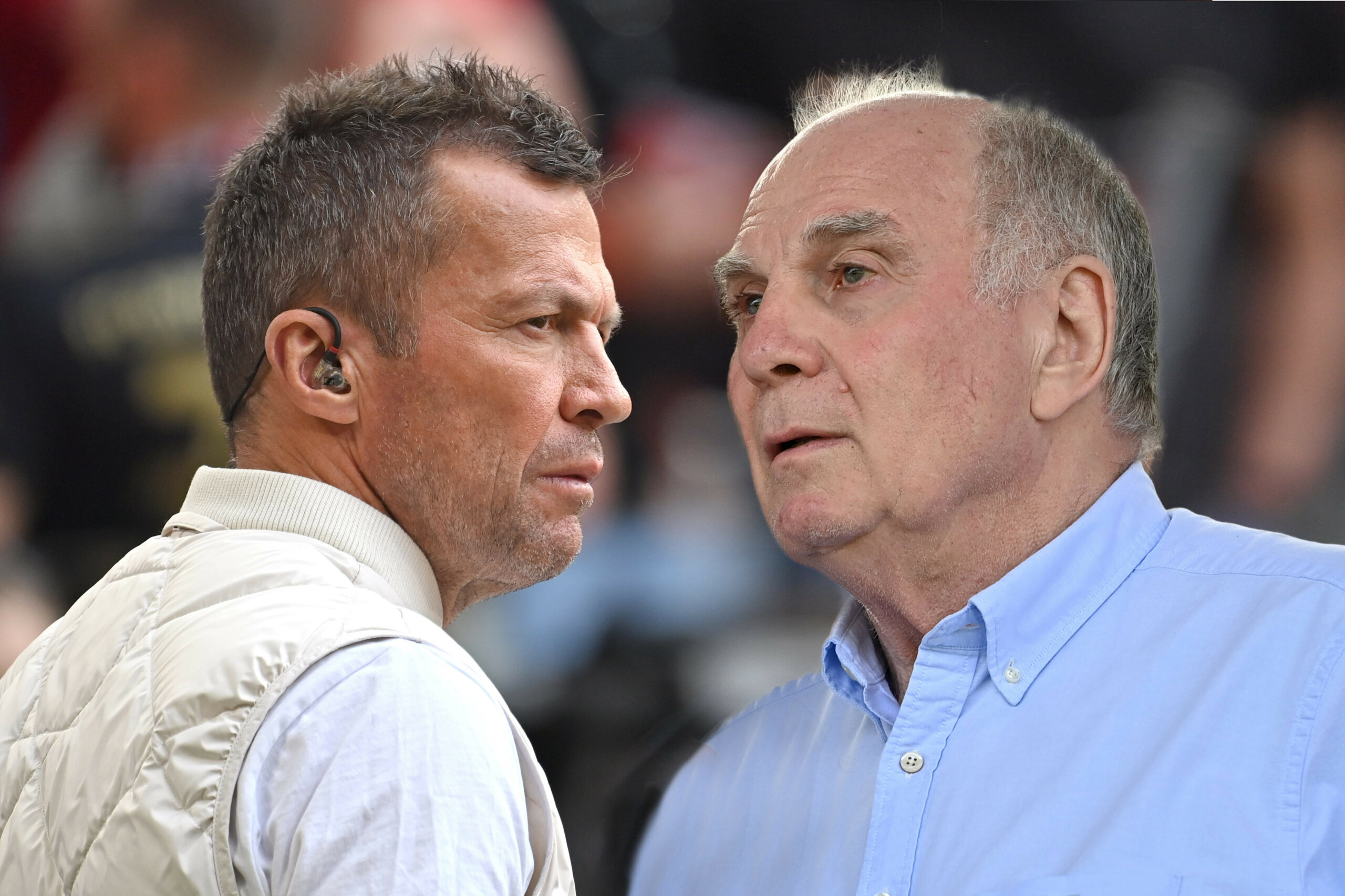 Lothar Matthäus und Uli Hoeneß