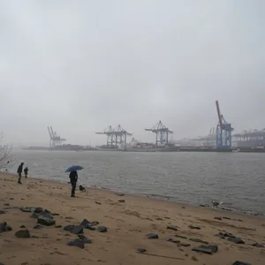 Elbstrand, Regen