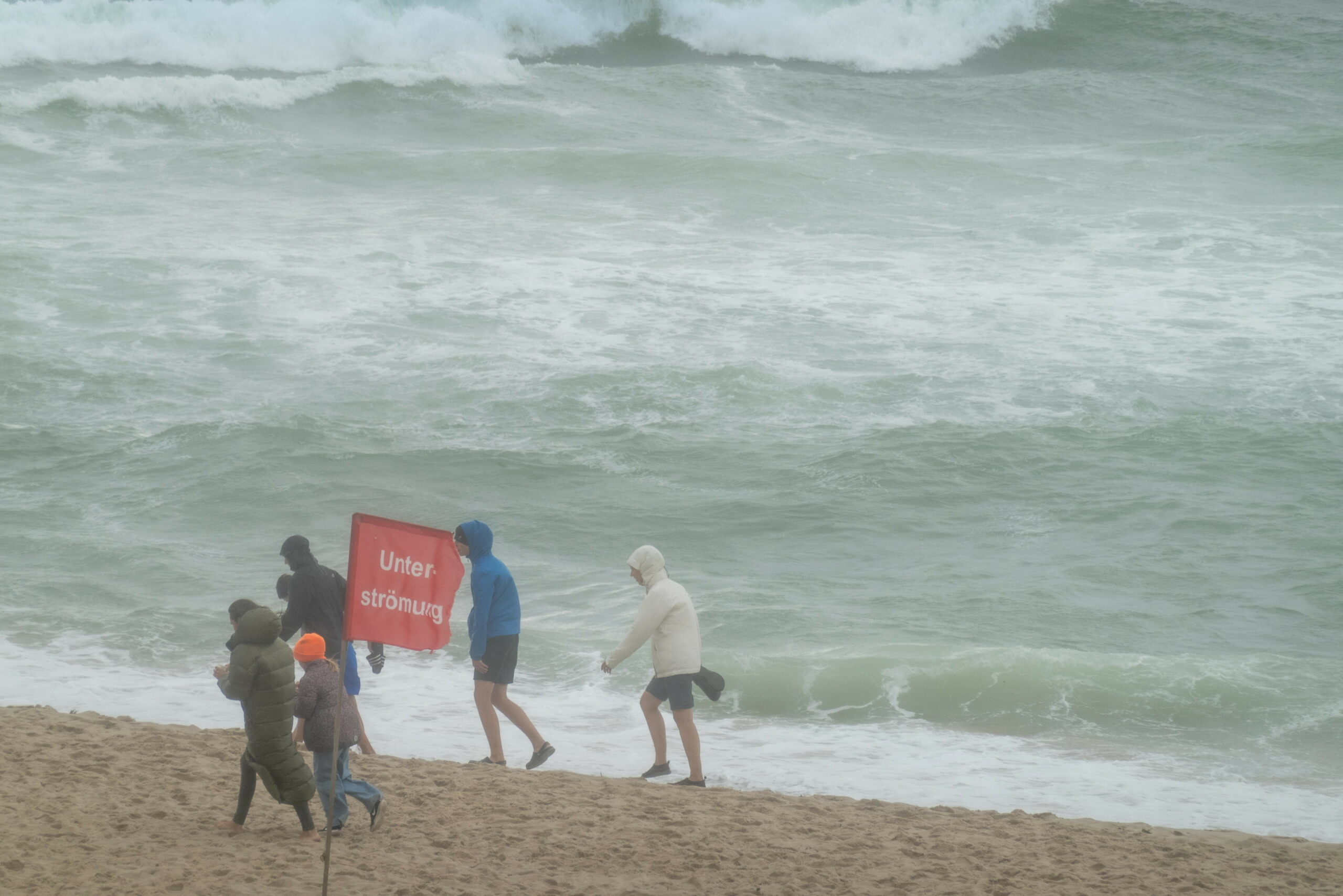 Der DWD hat für die Insel Sylt eien Unwetterwarnung herausgegeben.