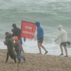 Der DWD hat für die Insel Sylt eien Unwetterwarnung herausgegeben.