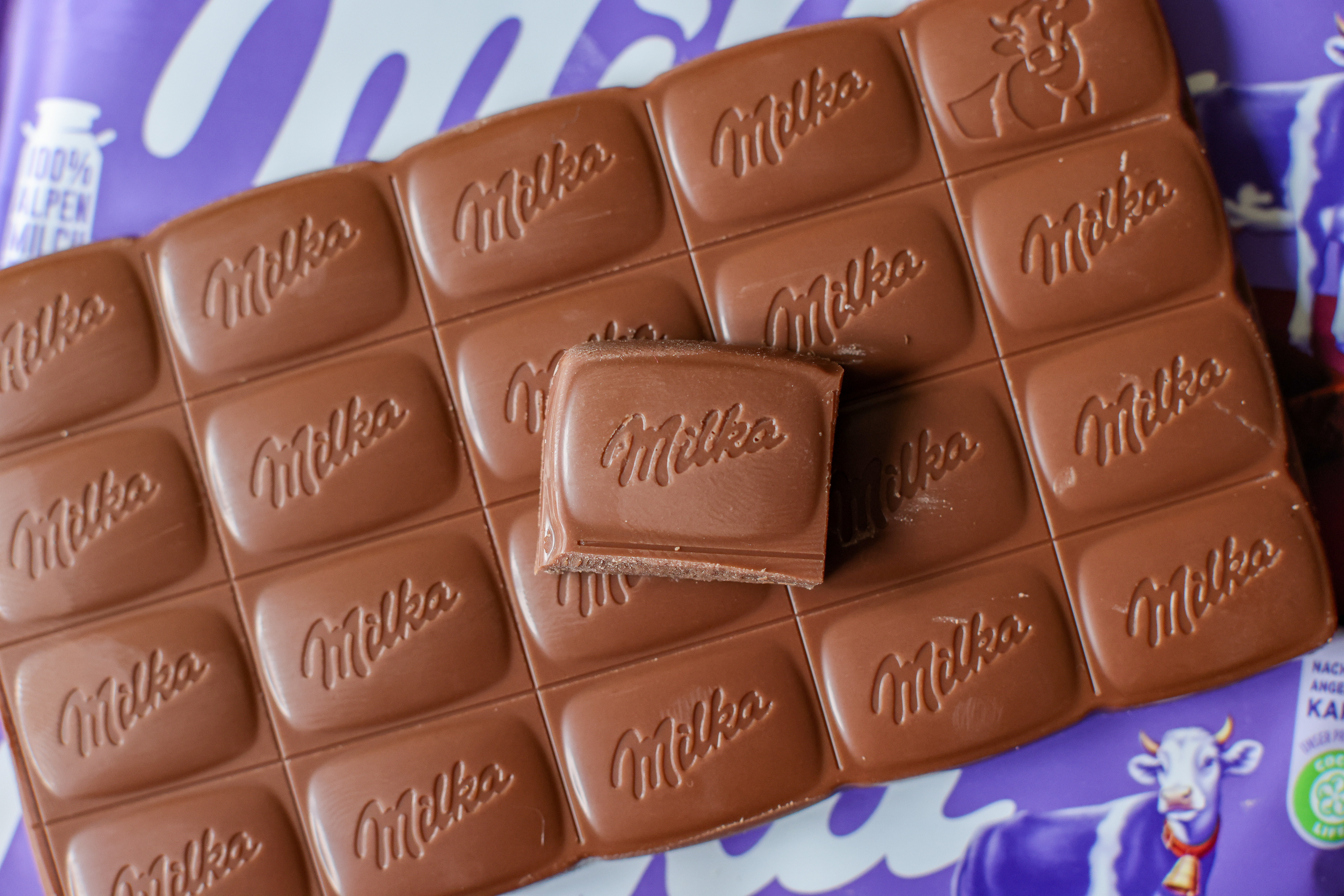 Milka Schokolade Alpenmilch