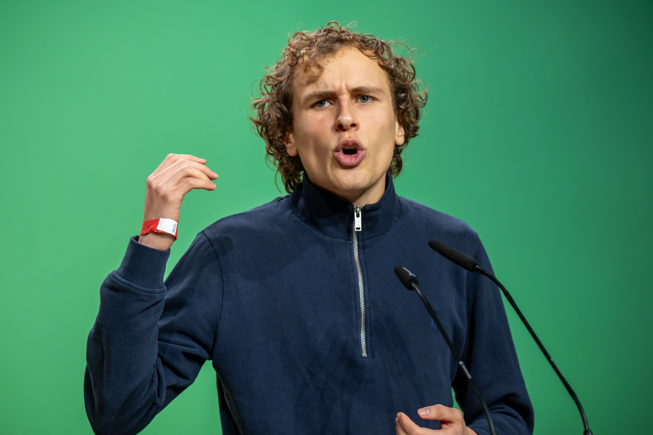 Co-Vorsitzender der Grünen Jugend Jakob Blasel