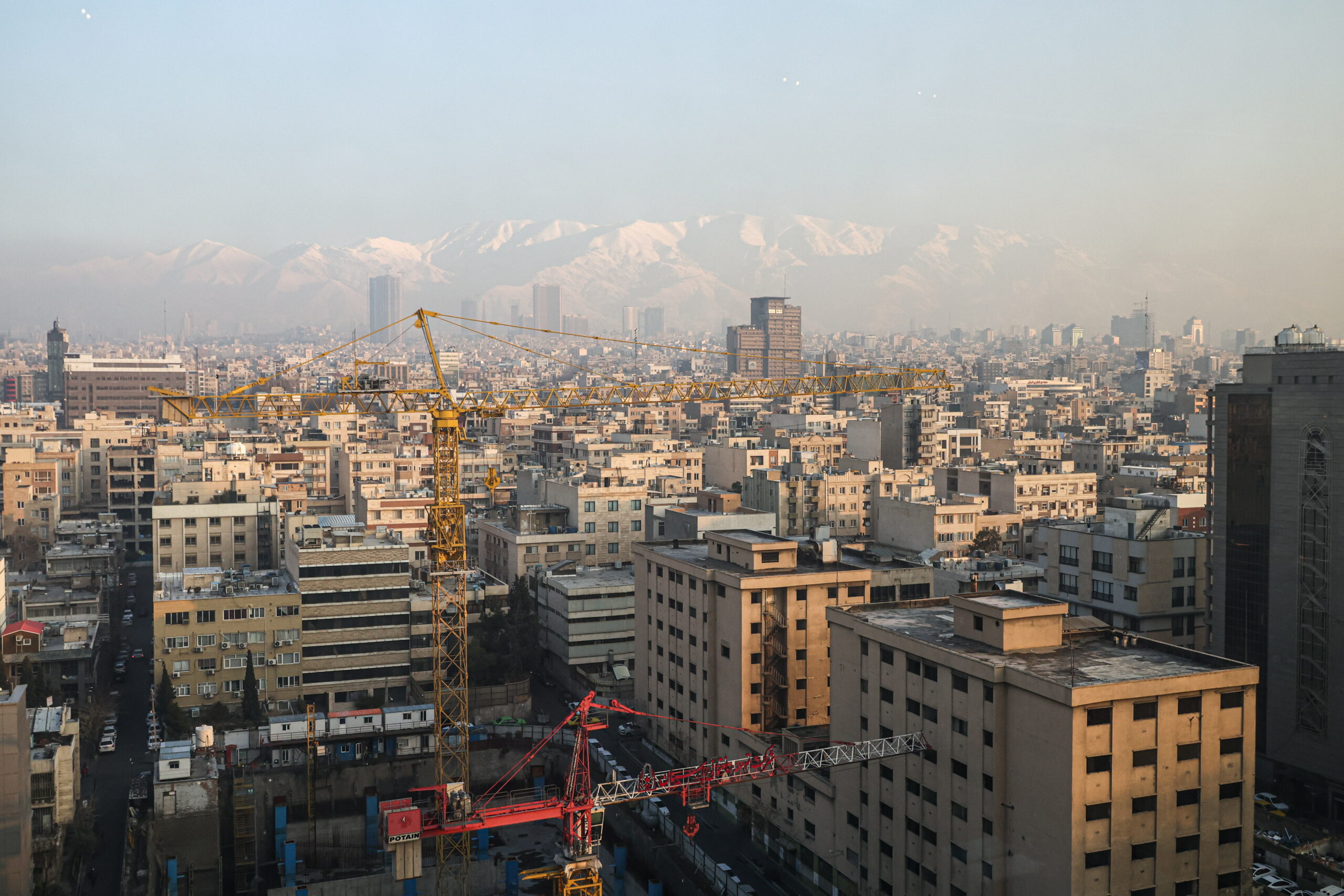 Tehran Luftaufnahme