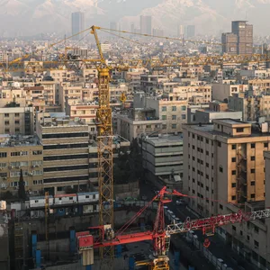 Tehran Luftaufnahme