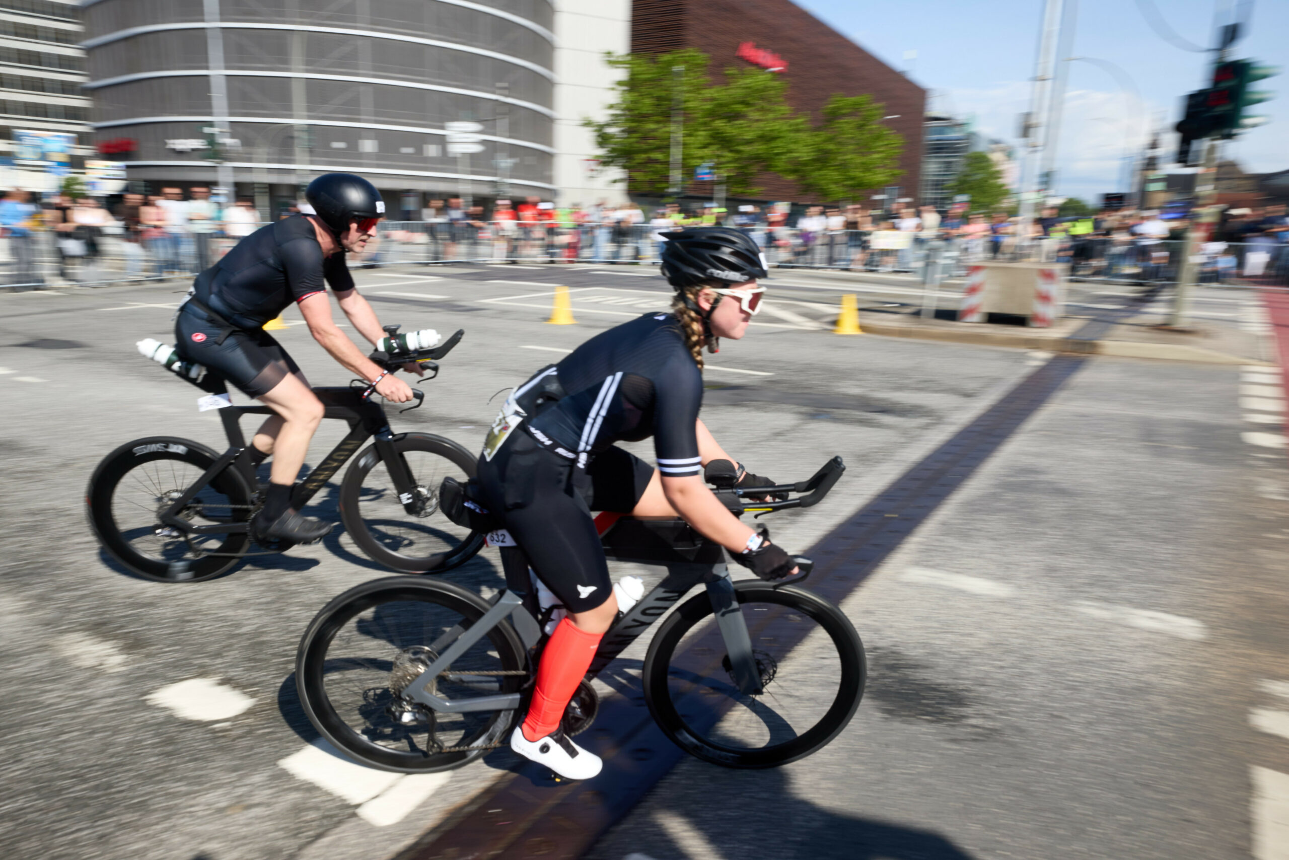 Triathlon in Hamburg – viele Straßen in der City gesperrt
