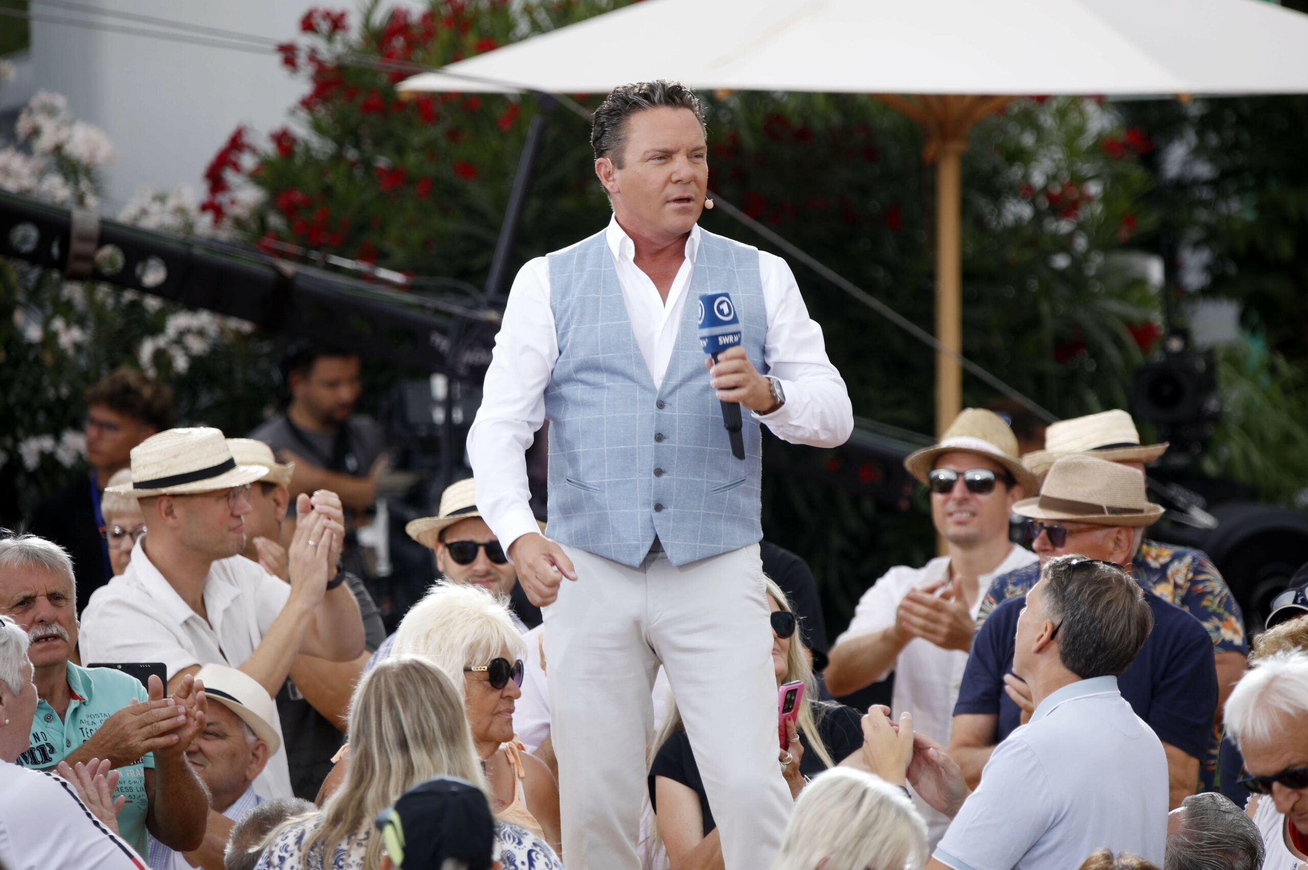 Stefan Mross in der TV-Show „Immer wieder sonntags“ im Europa-Park (Archivbild)