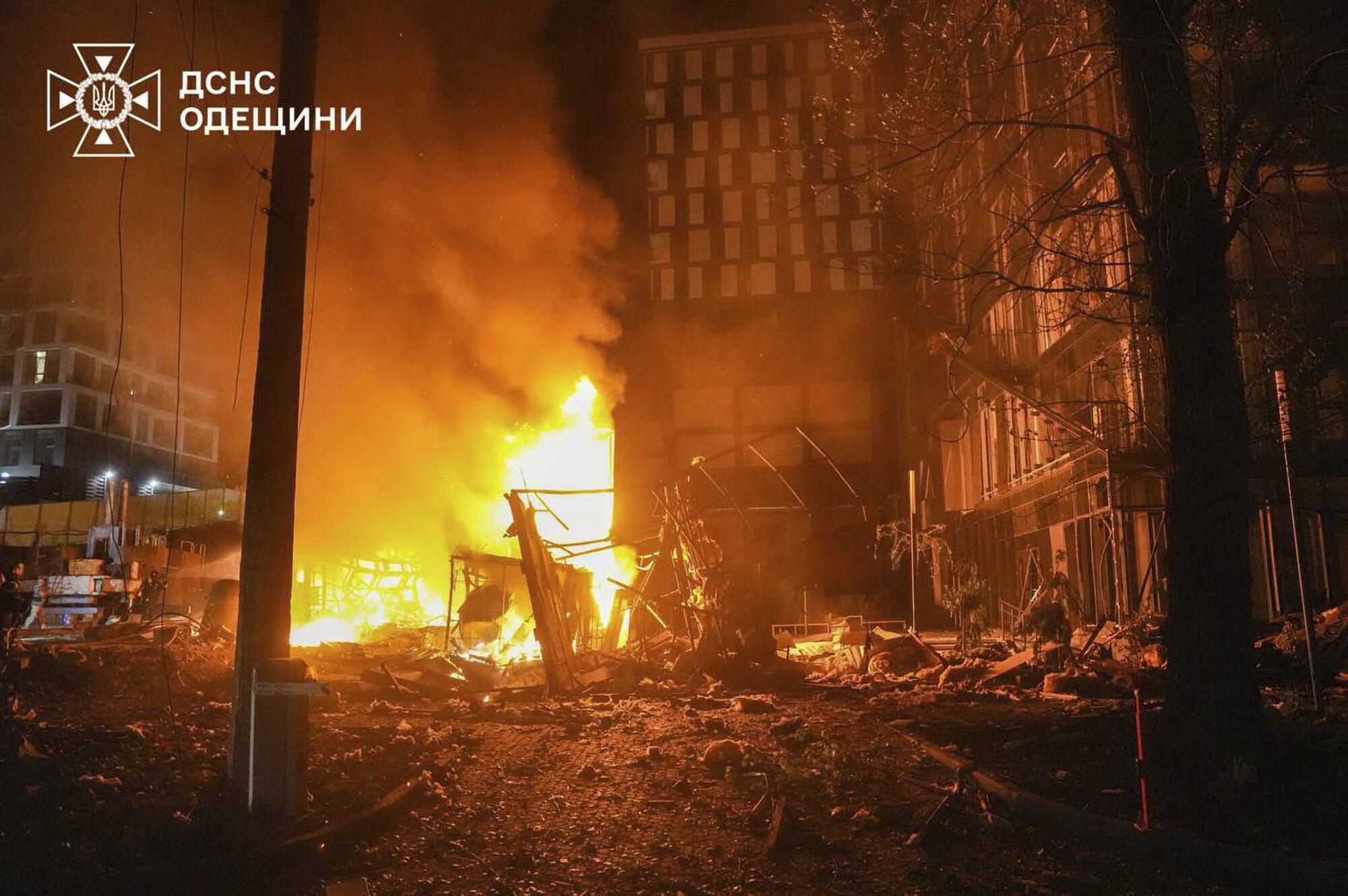 Die ukrainische Hafenstadt Odessa ist in der Nacht von Russland aus der Luft angegriffen worden.