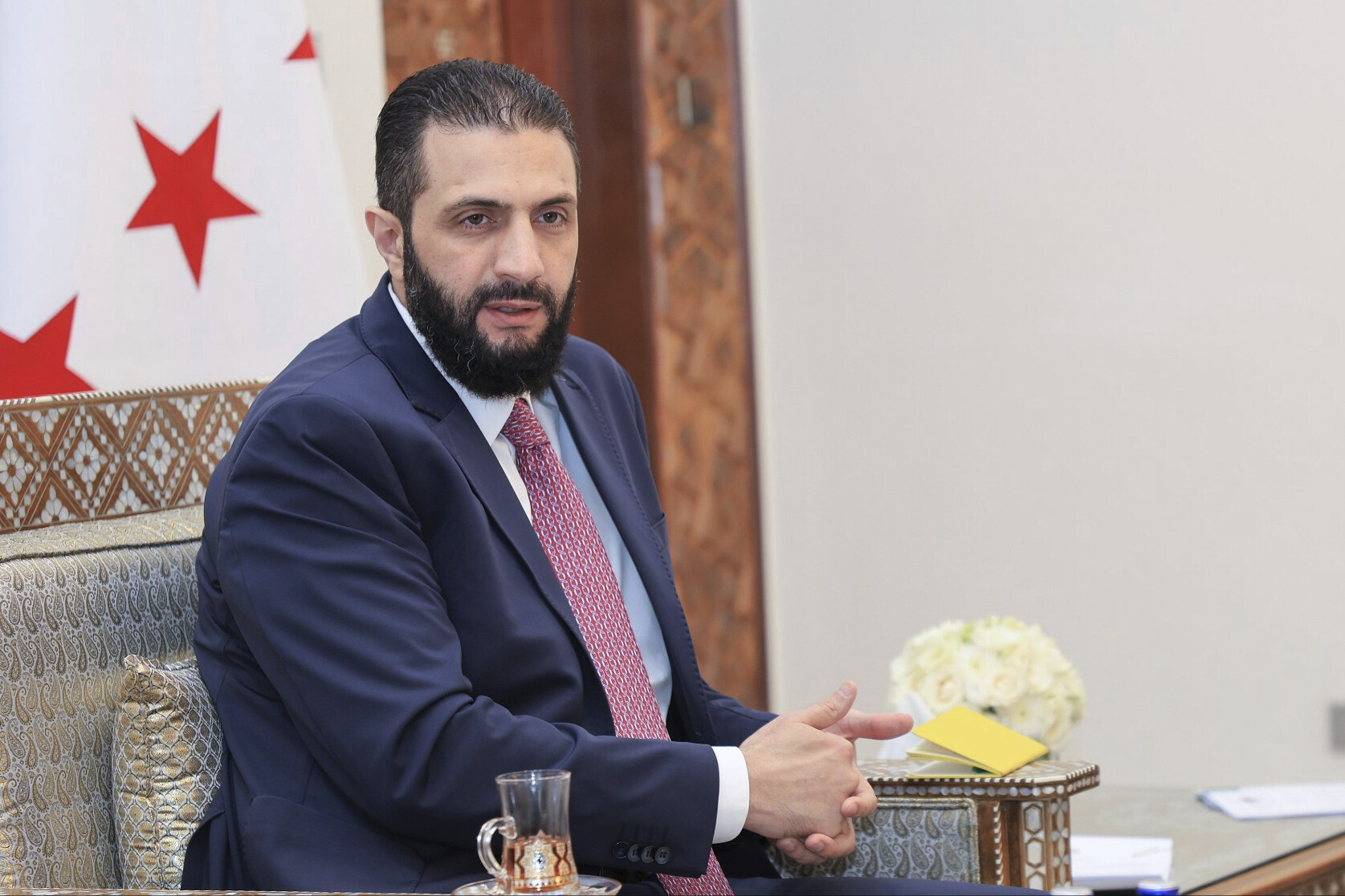 Der syrische Interimspräsident Ahmad al-Sharaa