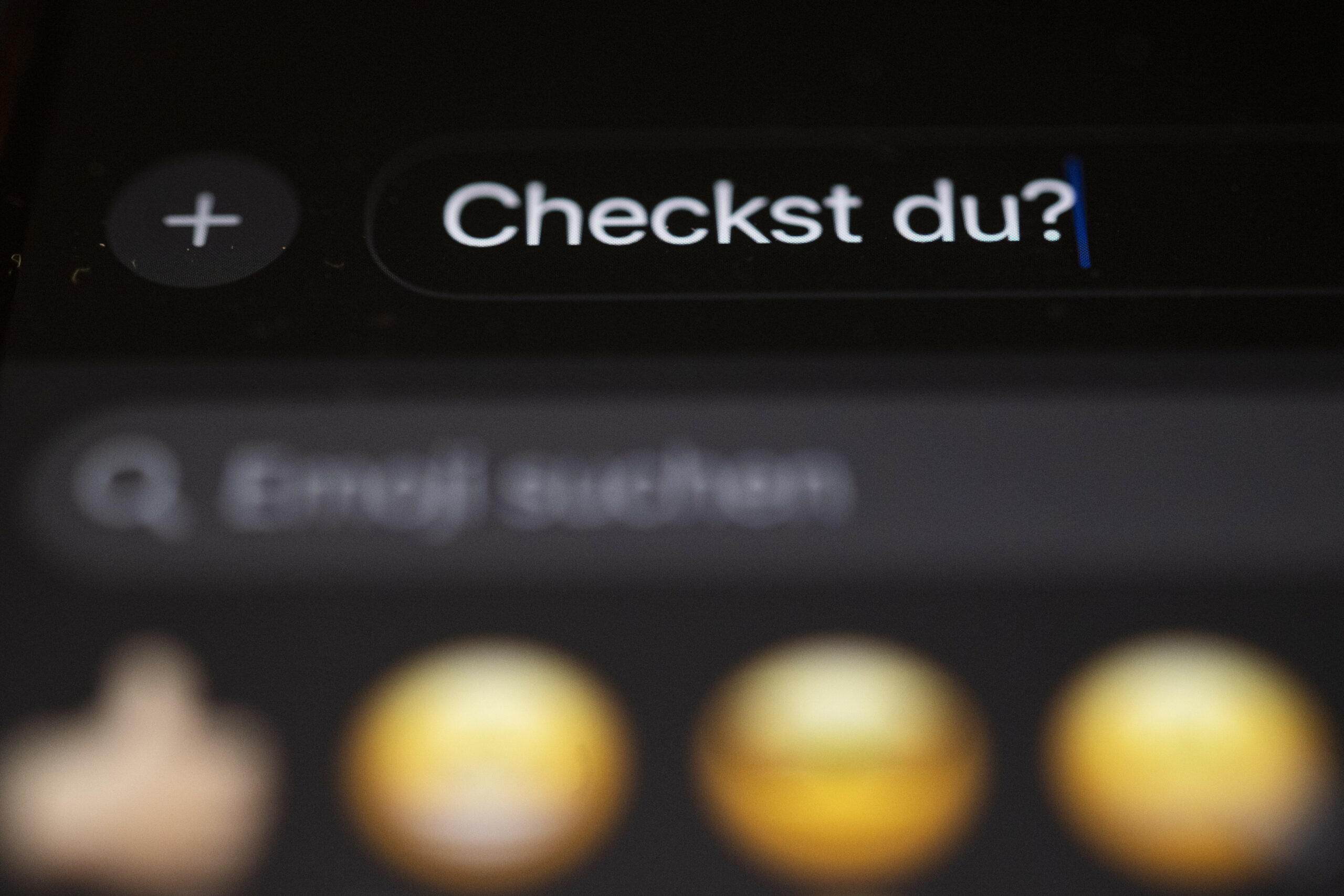 Jugendwort, Tastatur, „Checkst du“