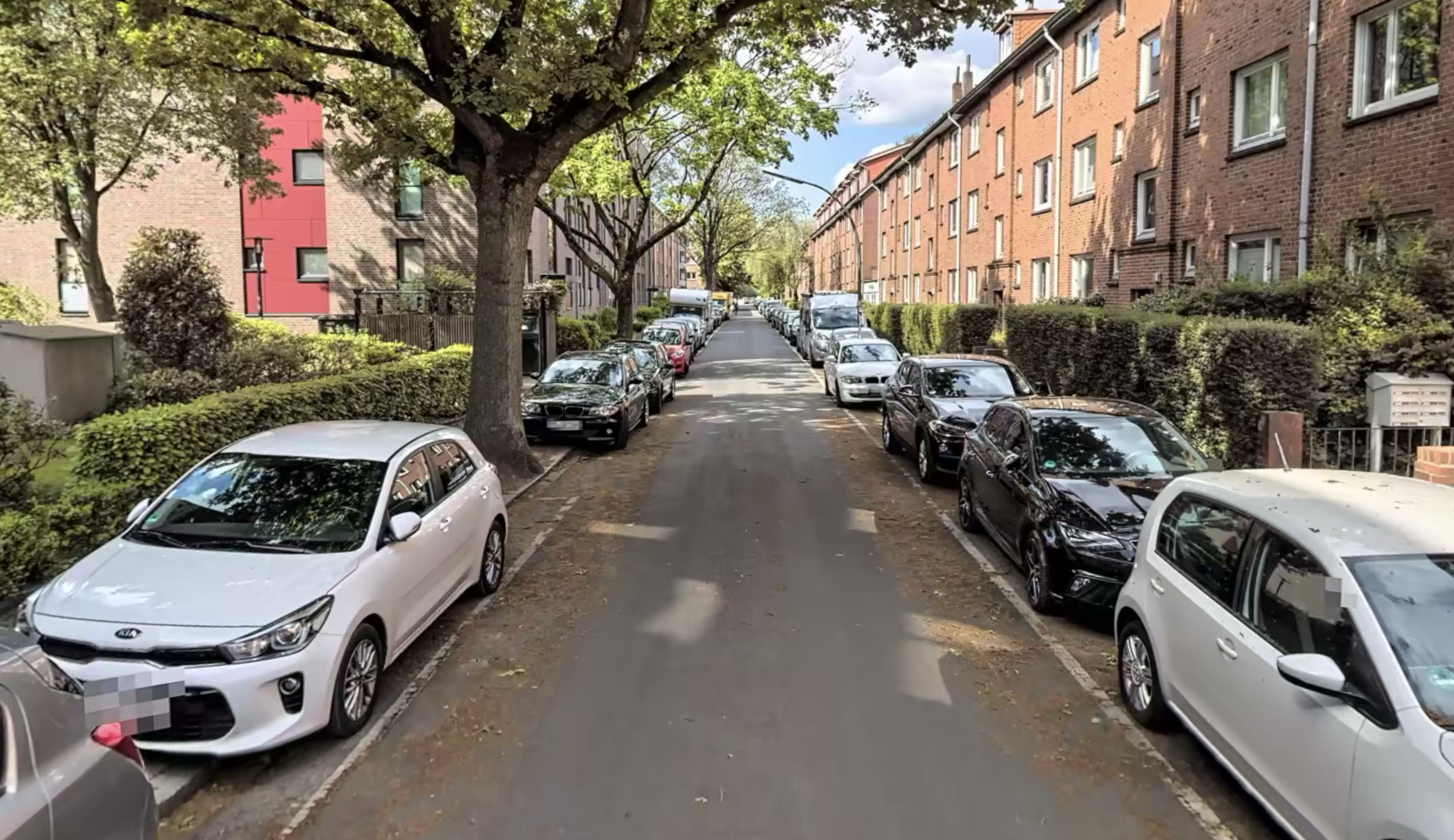 Der Oertzweg in Barmbek-Nord (Archivbild).