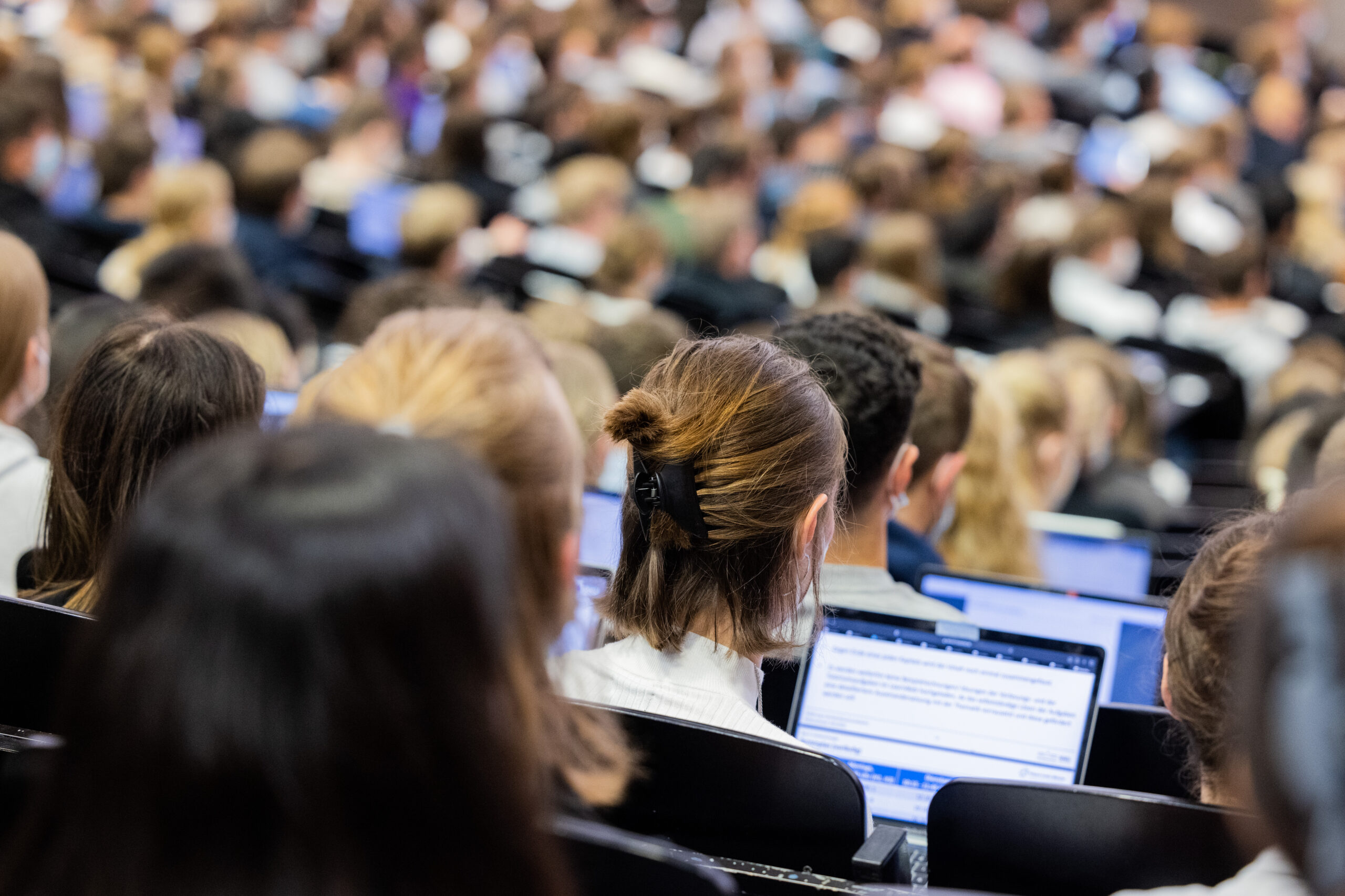 Hörsaal, Studenten, Vorlesung