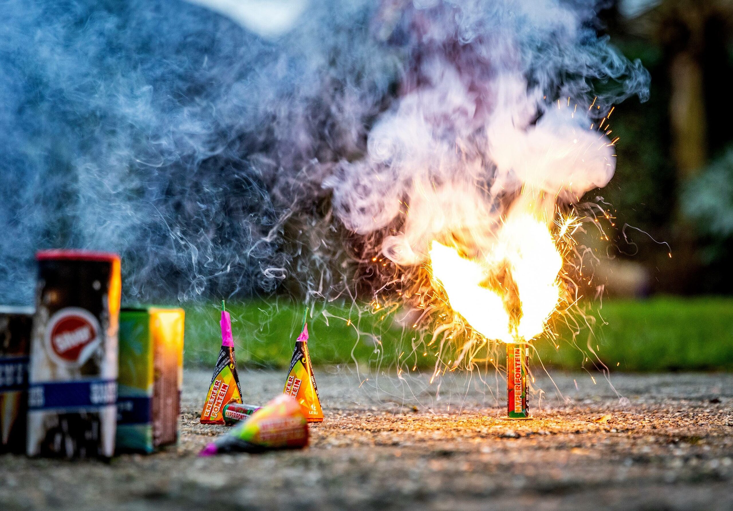 Böller, Explosion, Feuerwerk