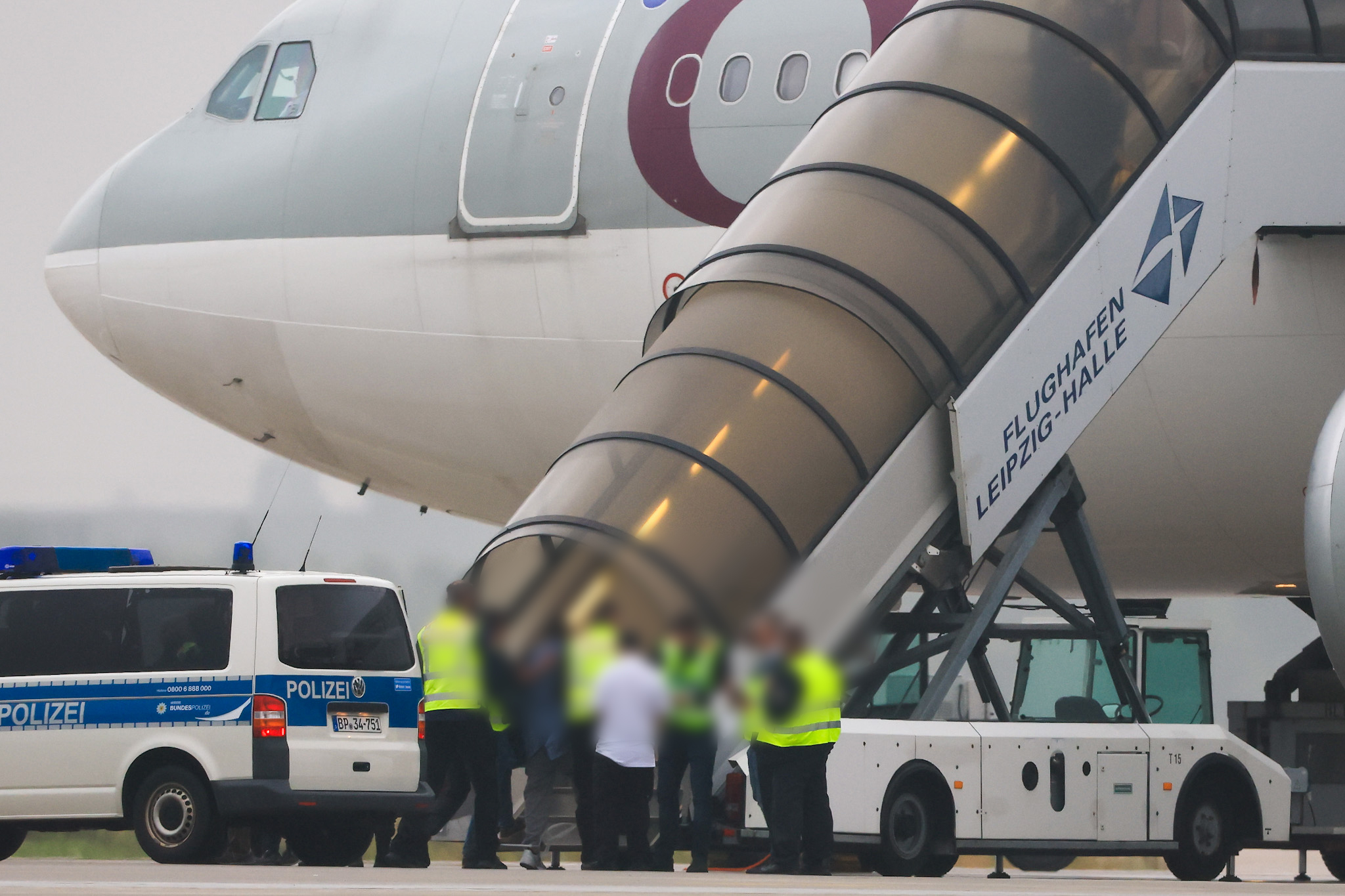 Flughafen Leipzig, Abschiebungen