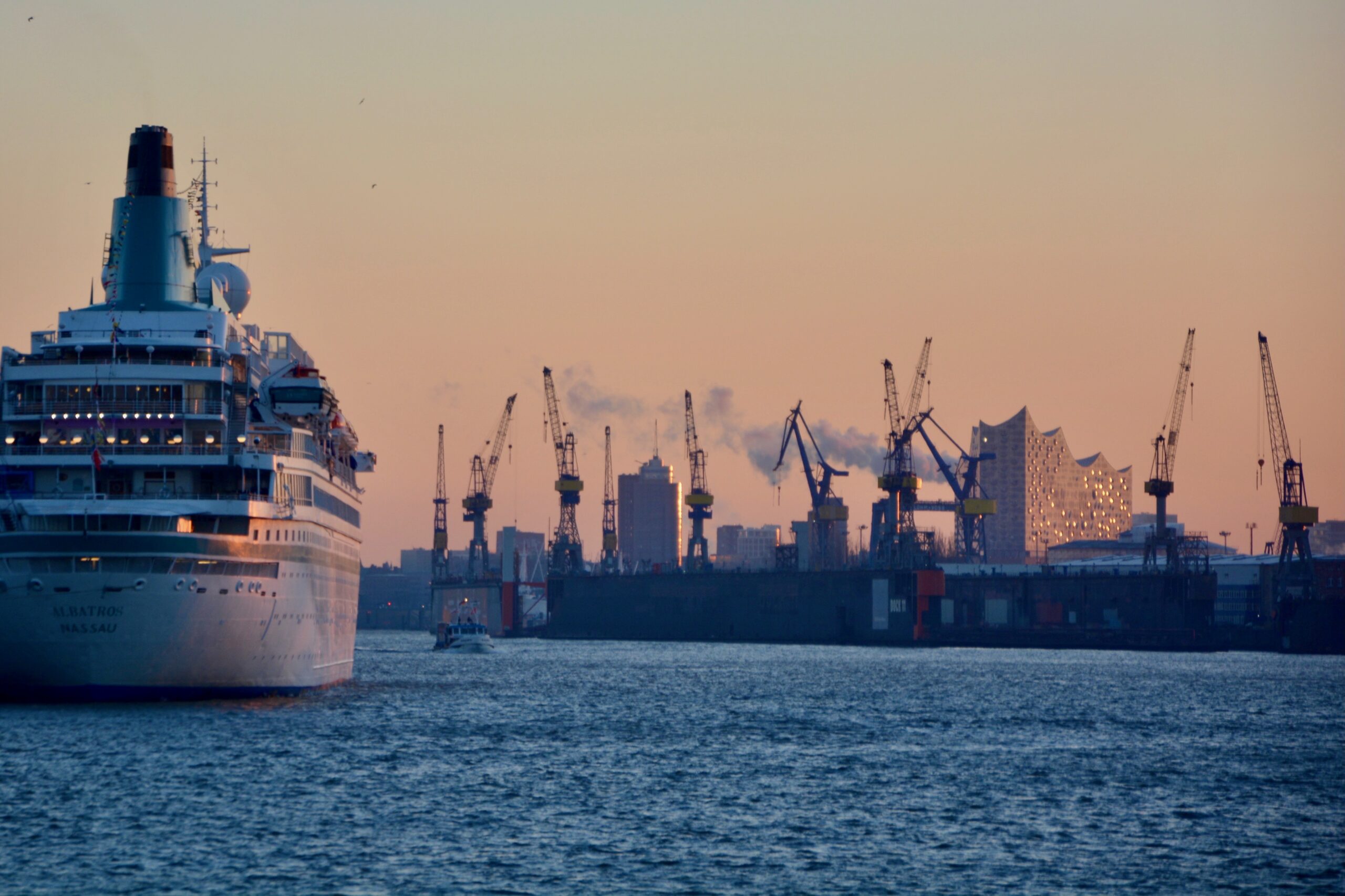 Ein Kreuzfahrtschiff