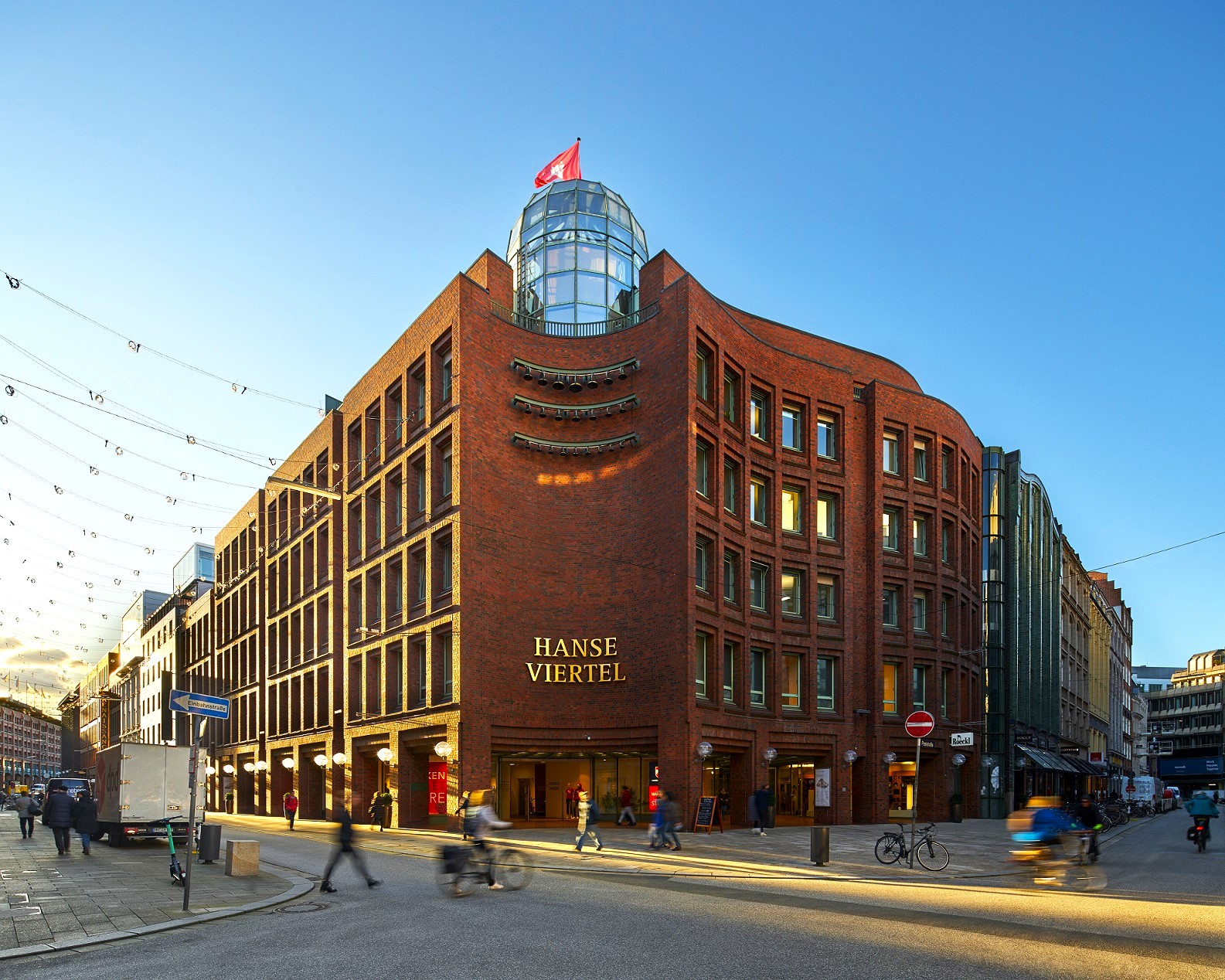 Hanseviertel, Außenansicht