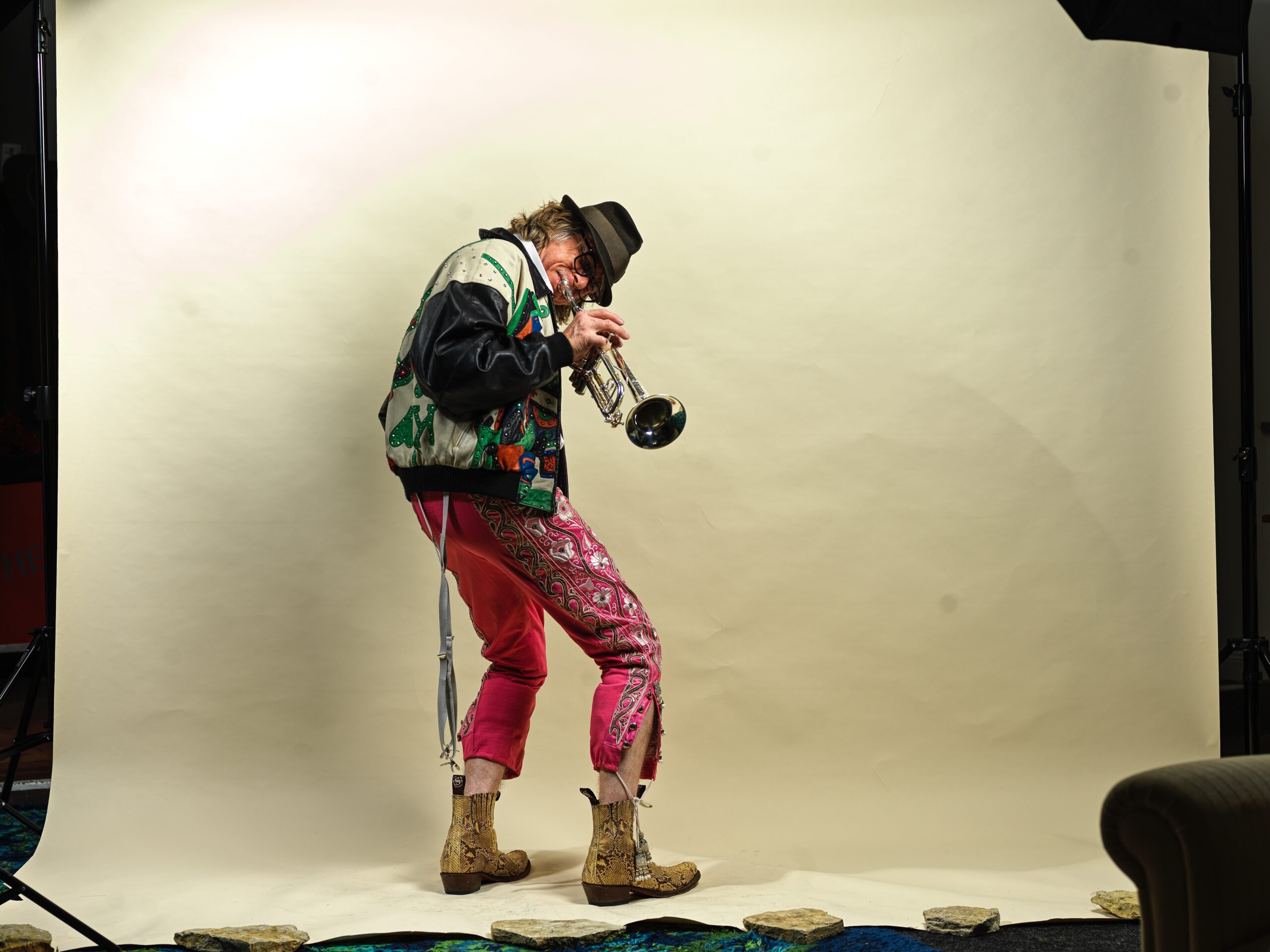 Helge Schneider spielt Trompete