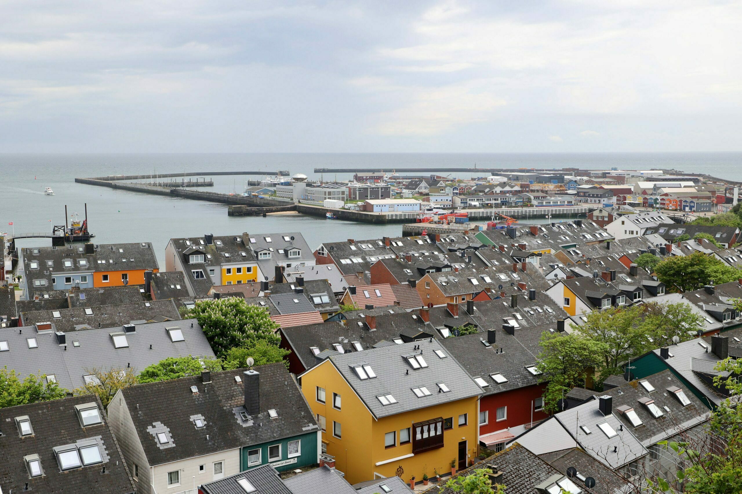 Helgoland Hafen