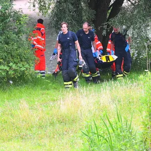 Rettungsdienst am Unfallort