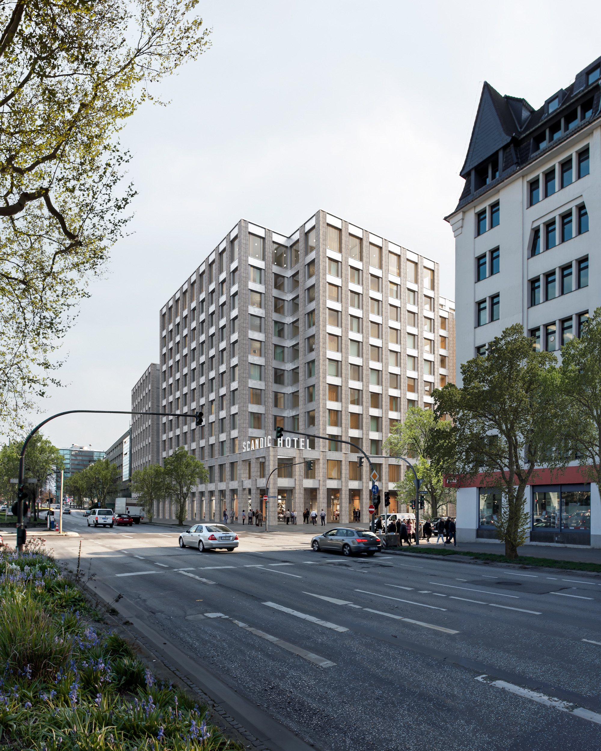 Leder-Schüler-Haus, Hotel, Visualisierung