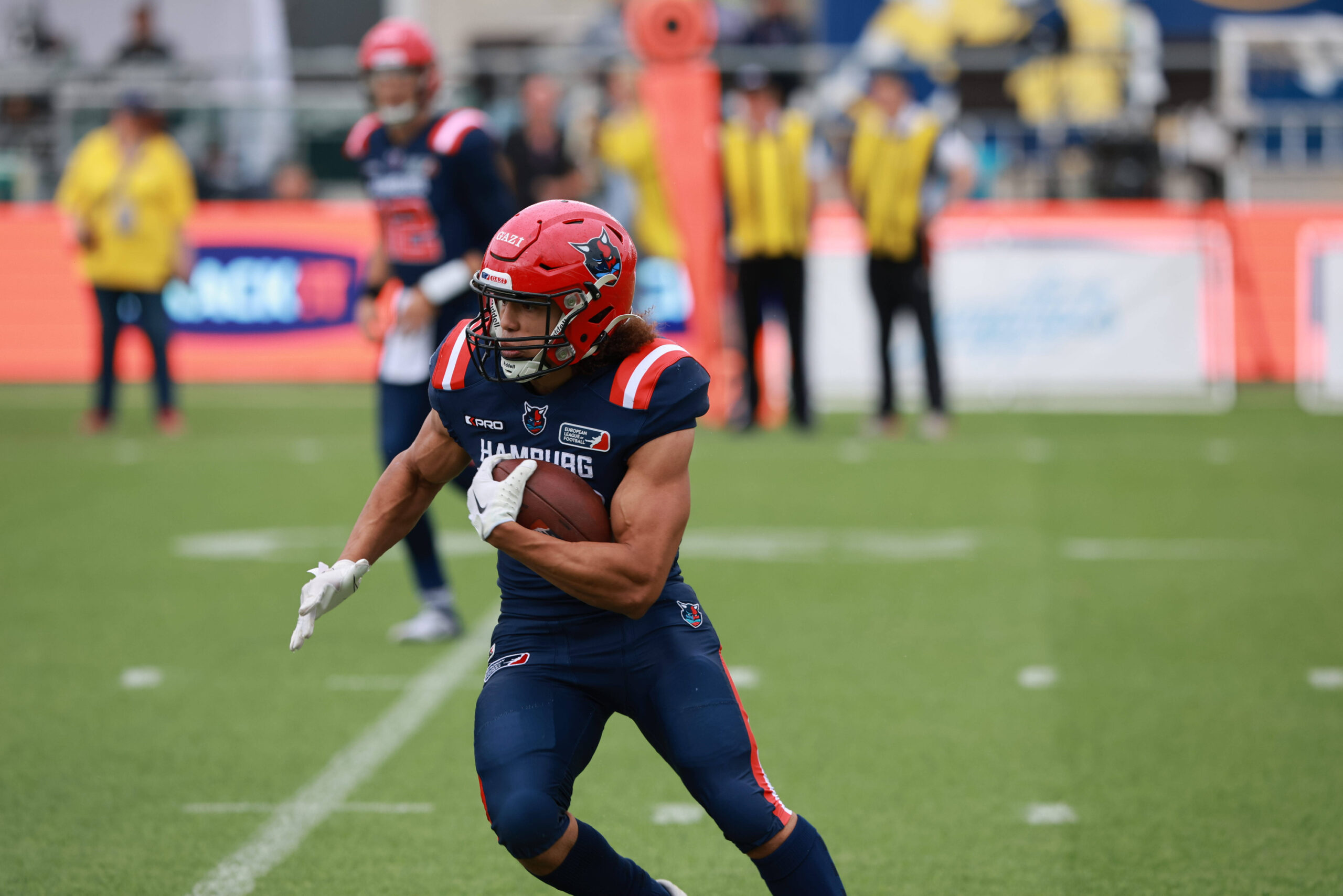 Lucas Candido im Spiel der Hamburg Sea Devils gegen Nordic Storm