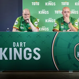 Vincent van der Voort und Michael van Gerwen