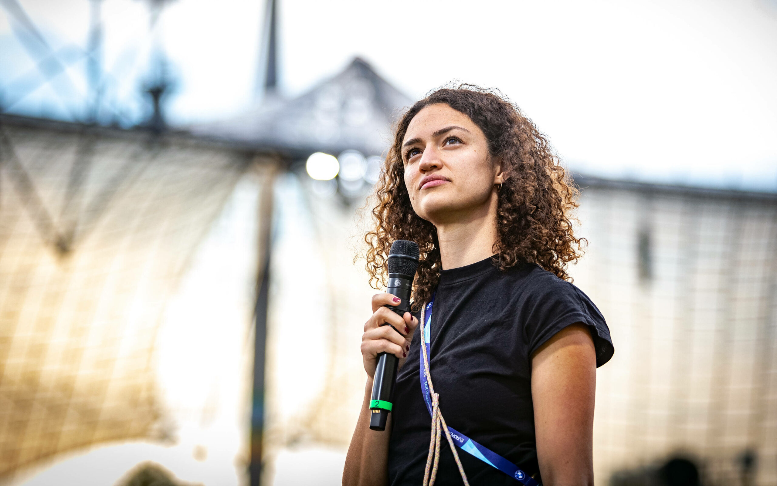 Maral Bazargani ist ZDF Reporterin