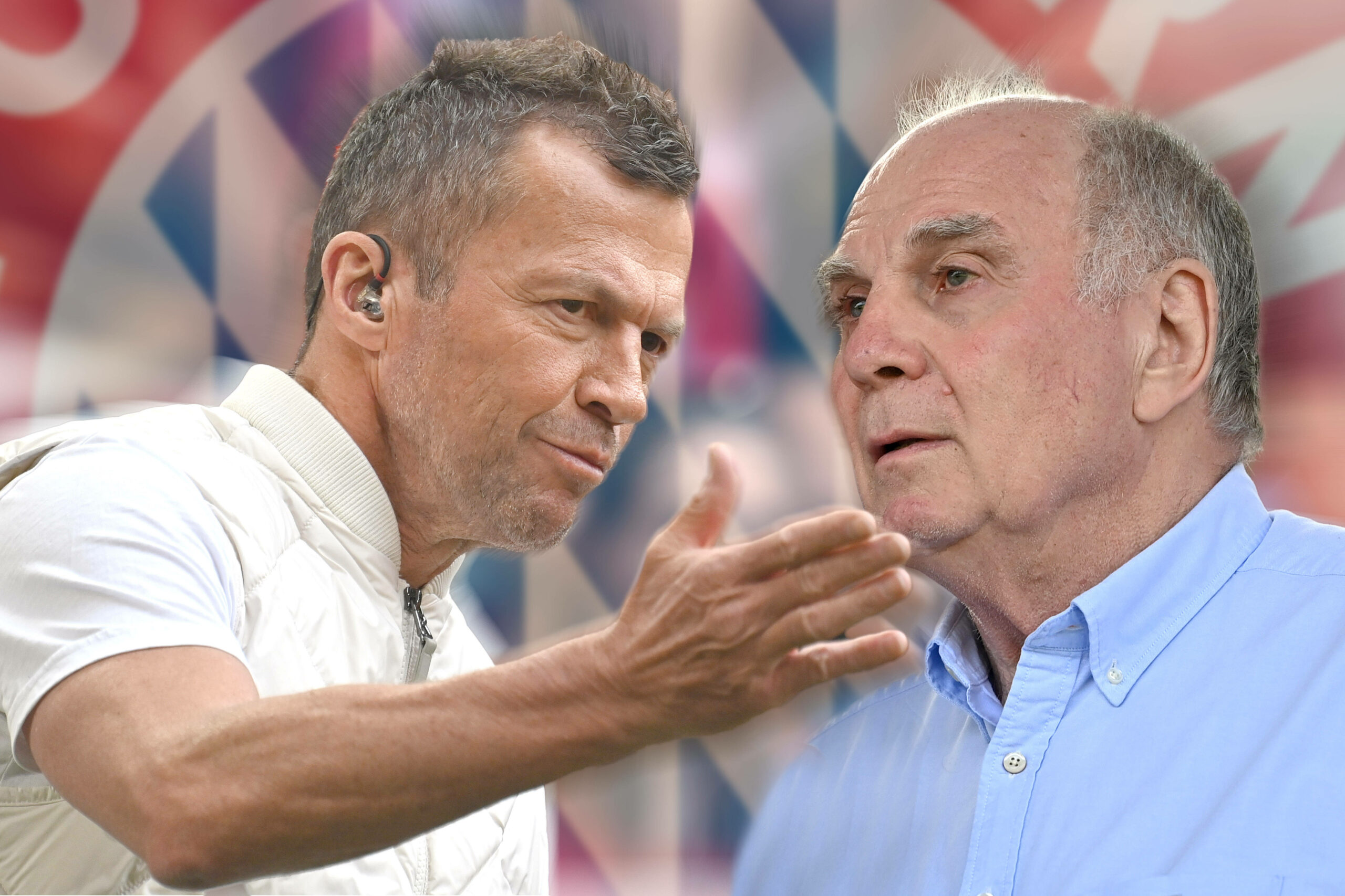 Lothar Matthäus und Uli Hoeneß