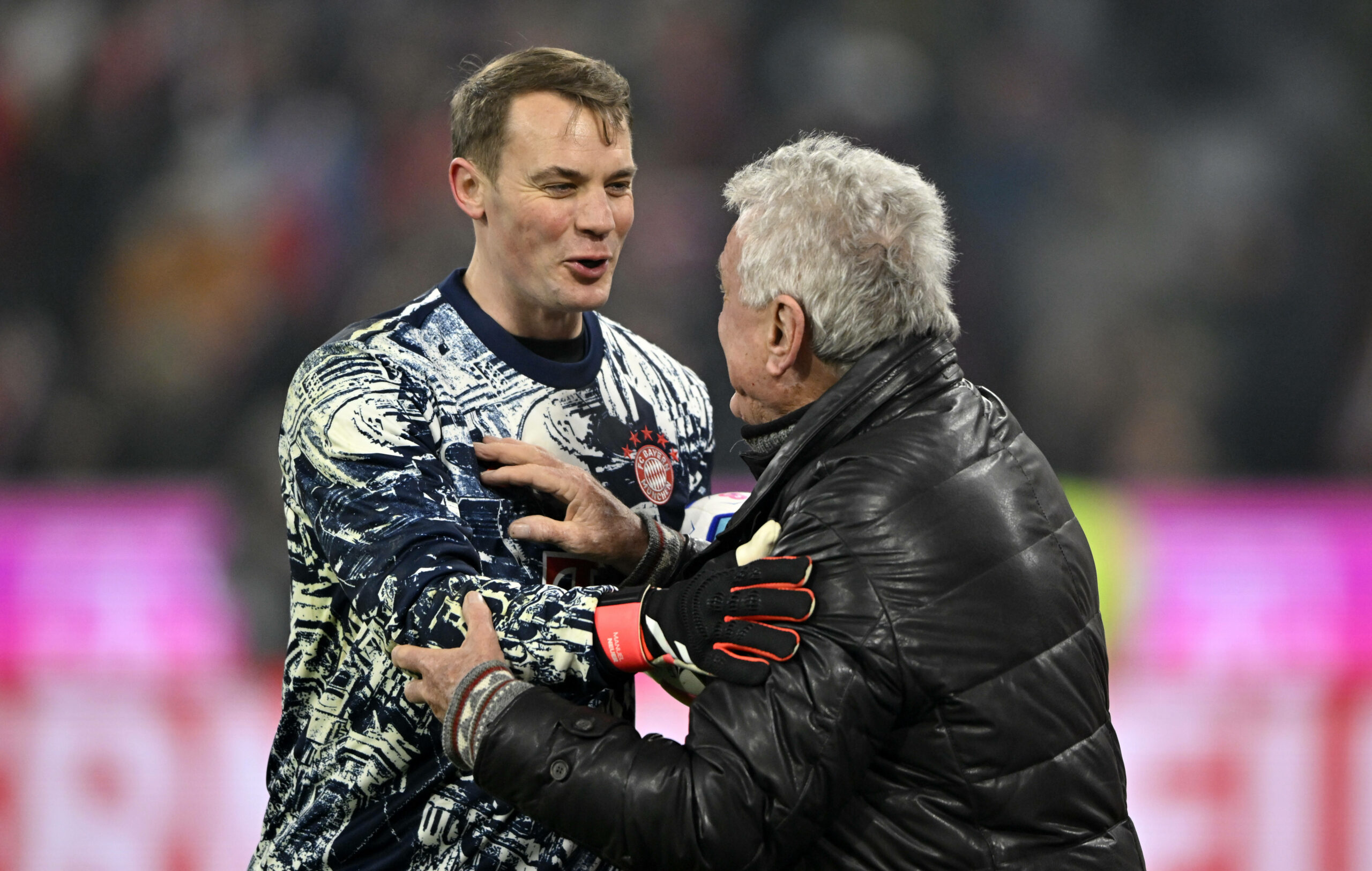 Sepp Maier im Gespräch mit Manuel Neuer