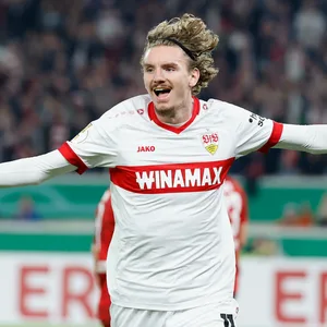 Nick Woltemade im Dress des VfB Stuttgart