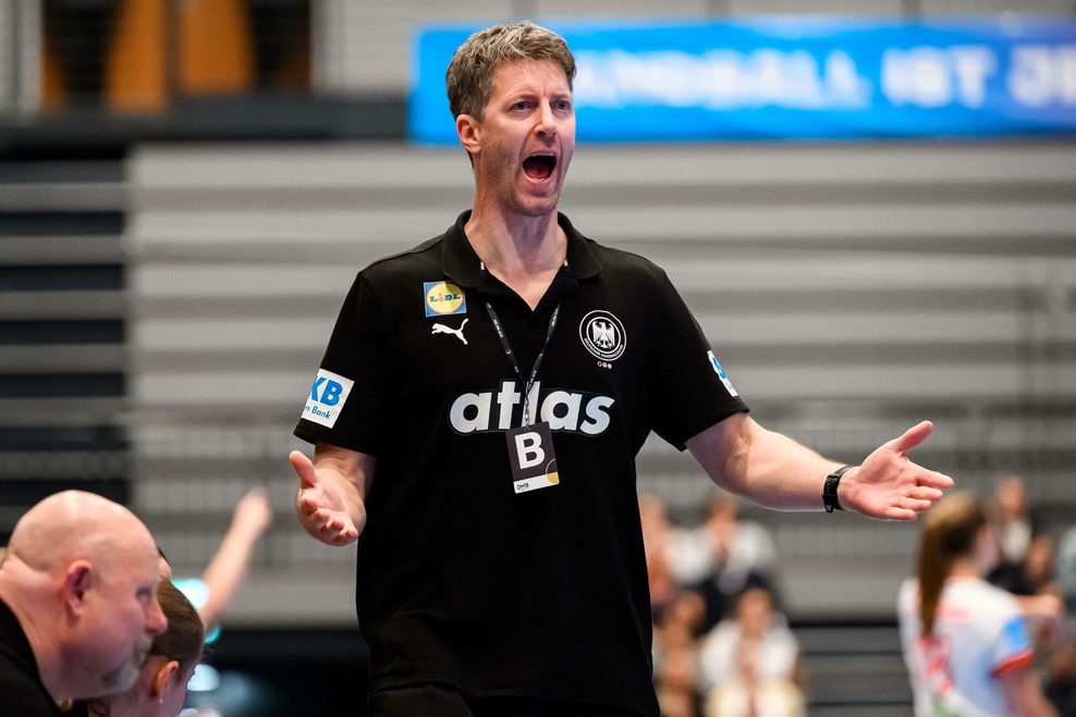 Markus Gaugisch coacht die Deutschen-Handballerinnen