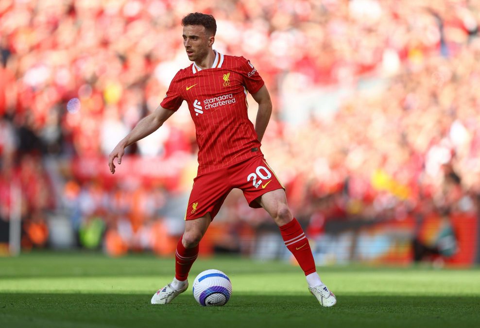 Diogo Jota im Liverpool-Trikot