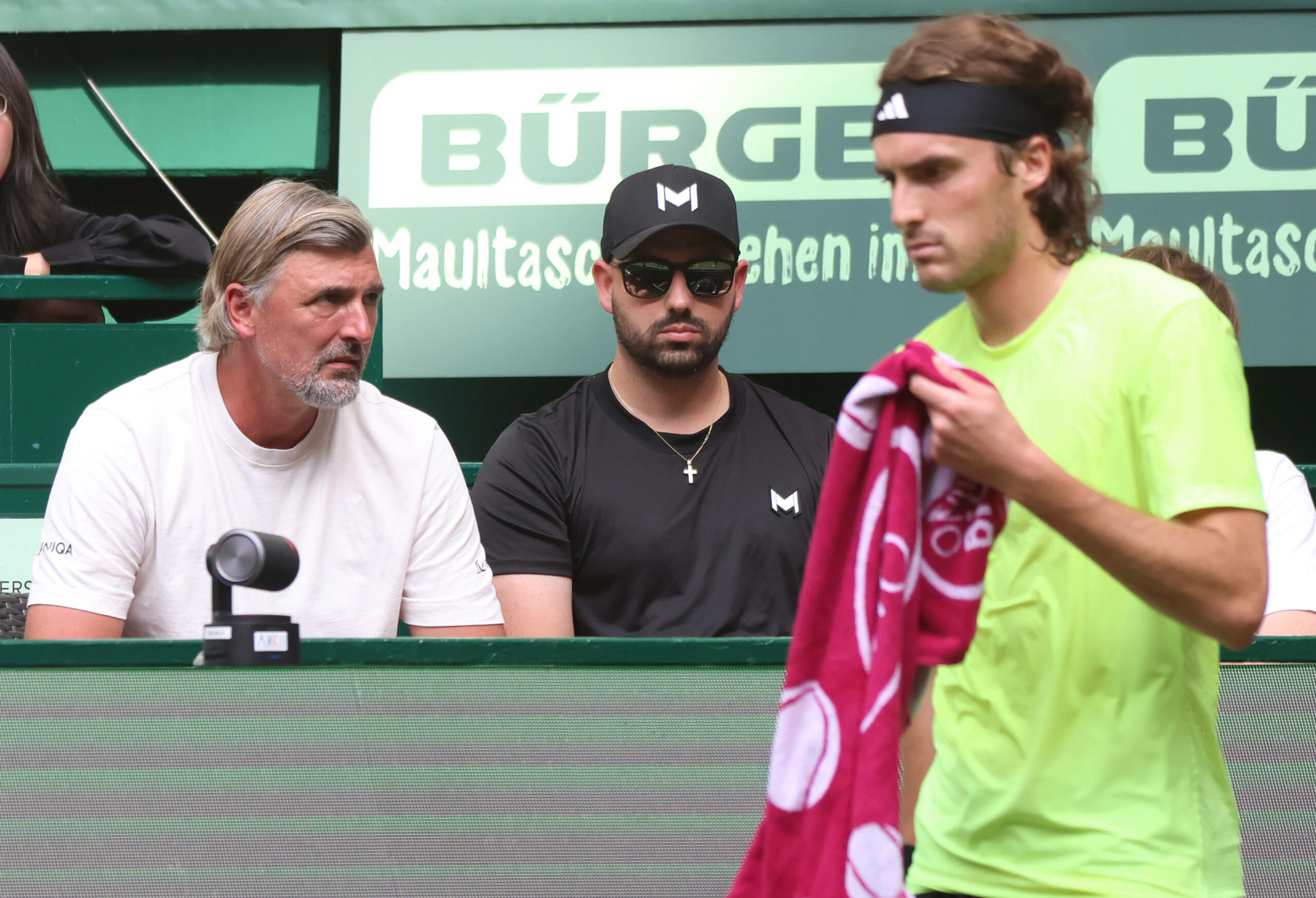 Stefanos Tsitsipas und Goran Ivanisevic